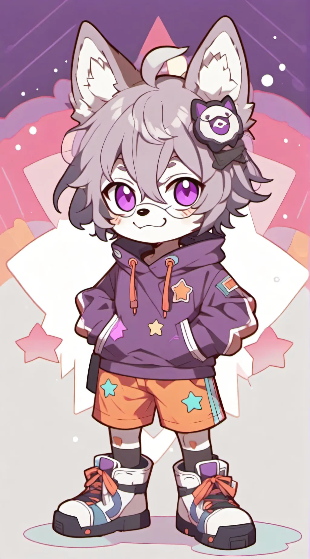 ai character: Popee the performe background