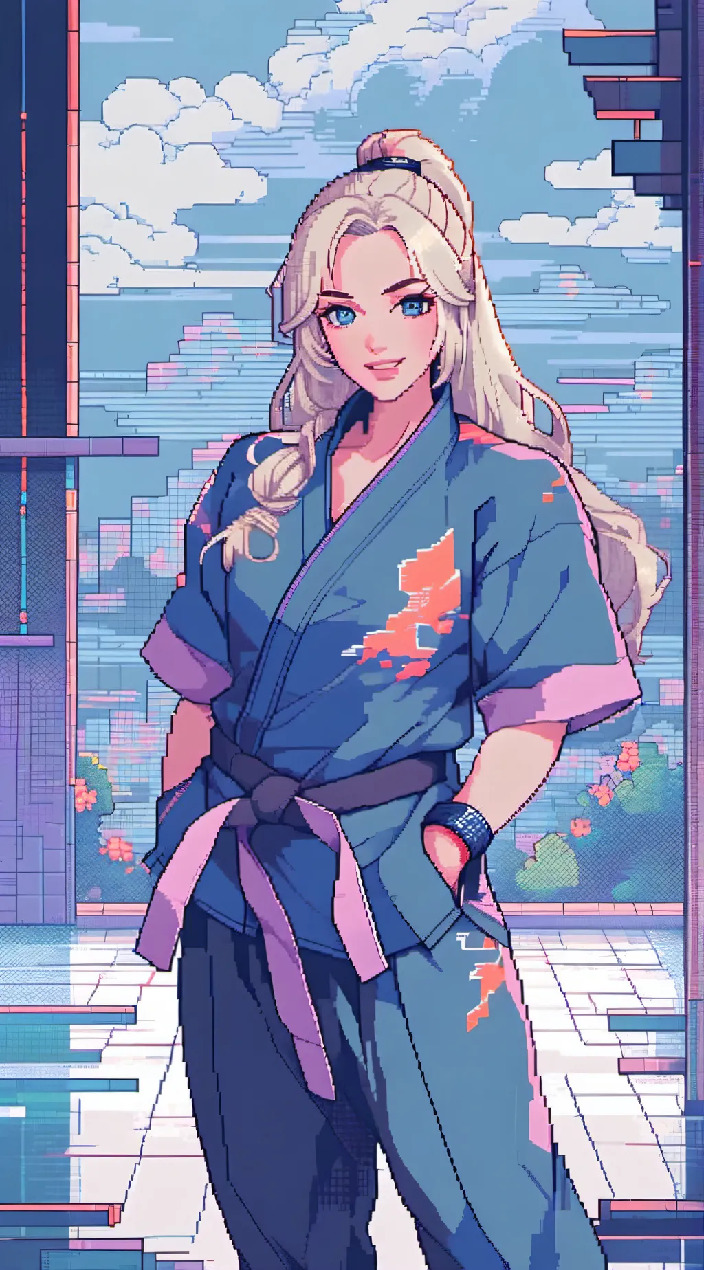 ai character: Elle background