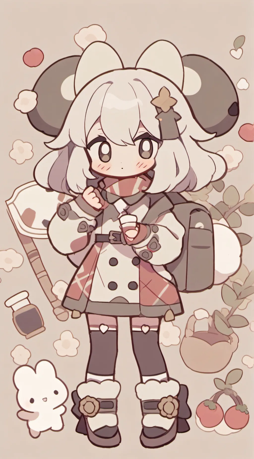 ai character: Preppy desires background