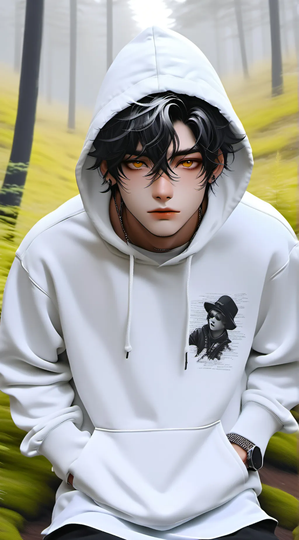 ai character: Zack background