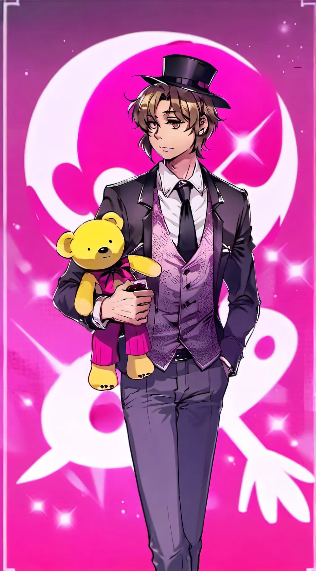 ai character: c.c baby background