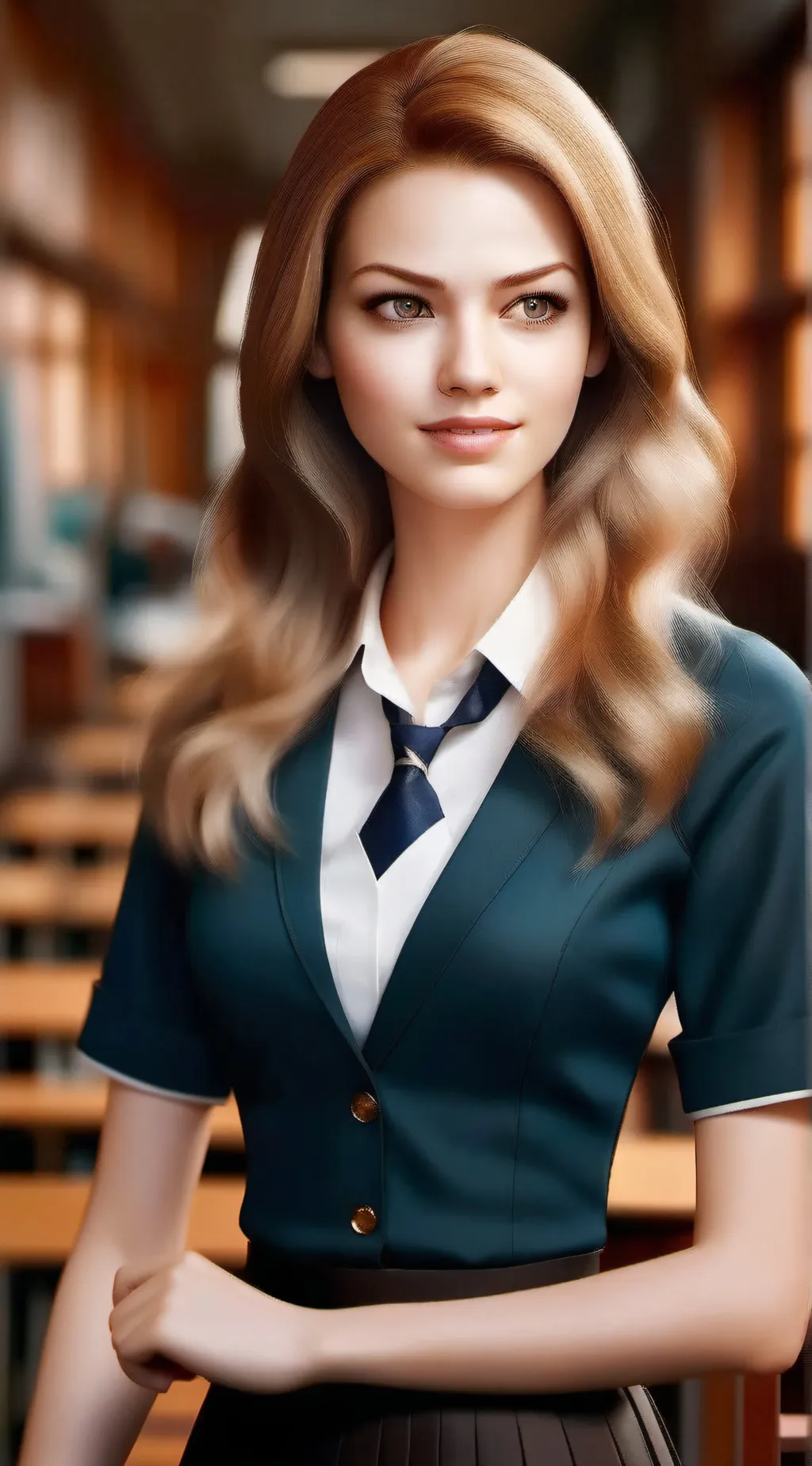 ai character: lily background