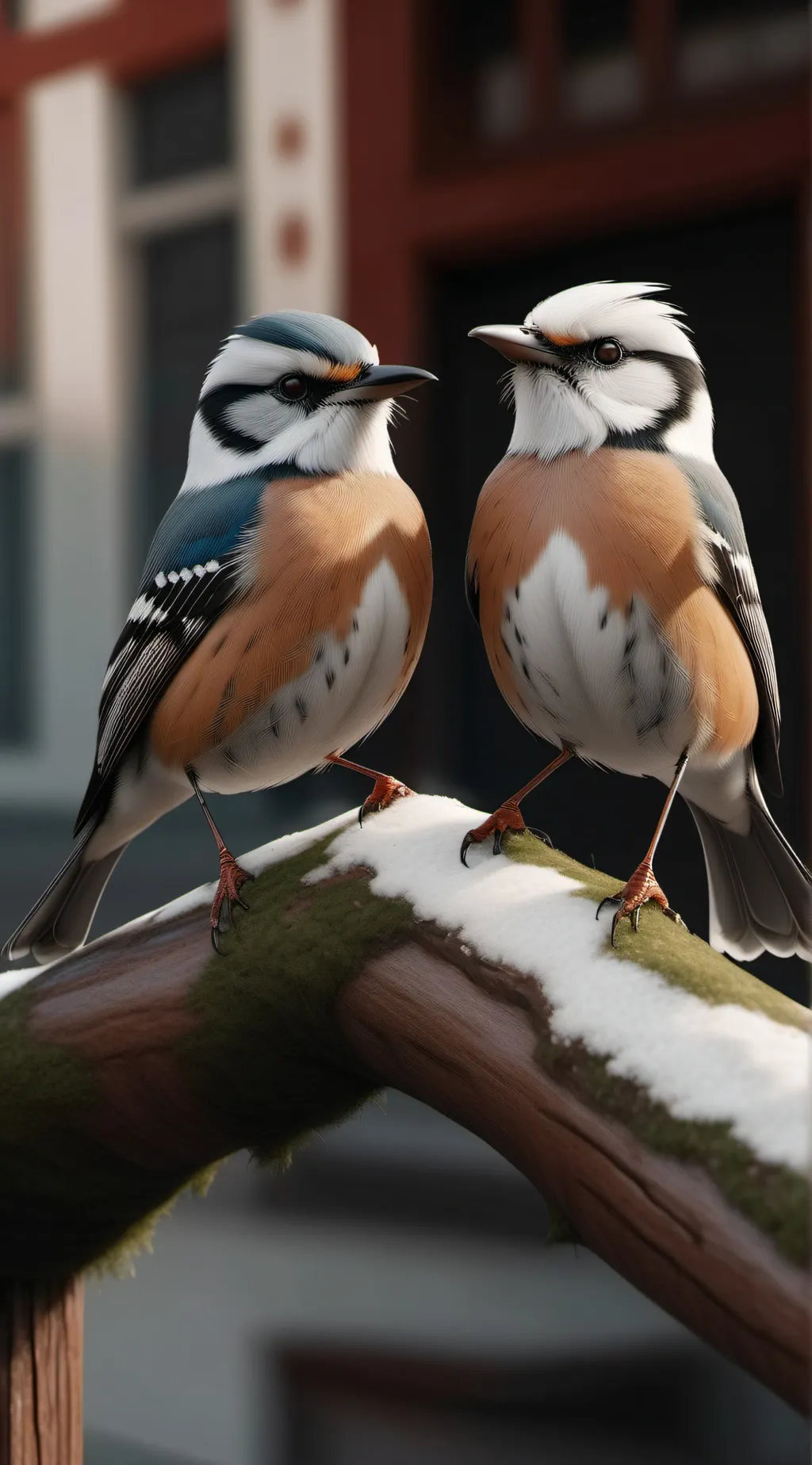 ai character: Bird background