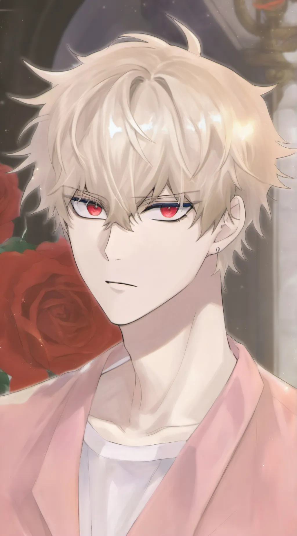 ai character: bakugo  background