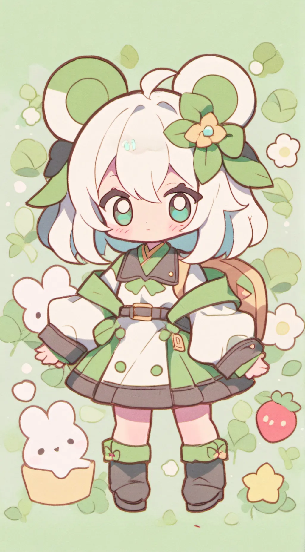 ai character: hi background