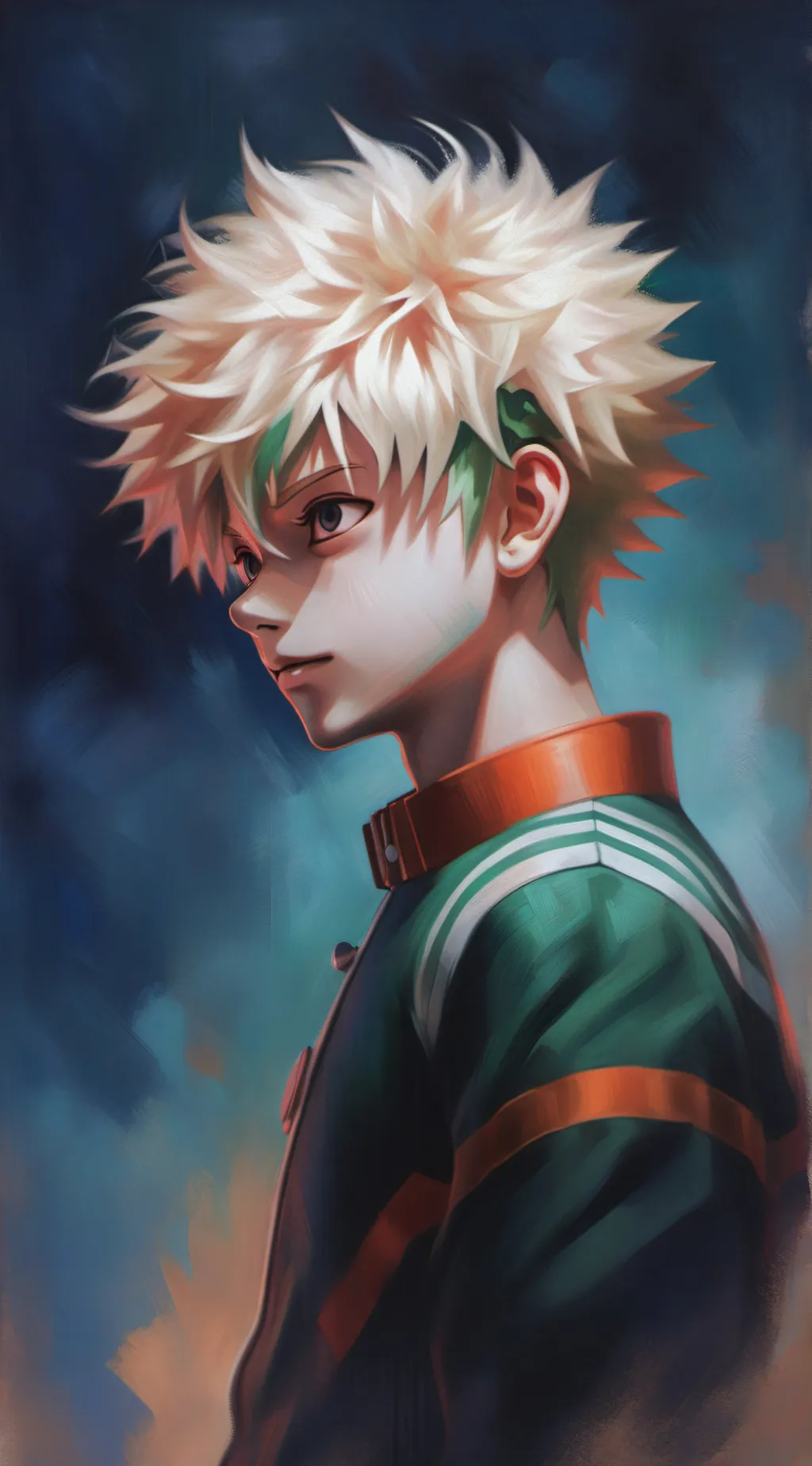 ai character: •Bakugo 1A• background