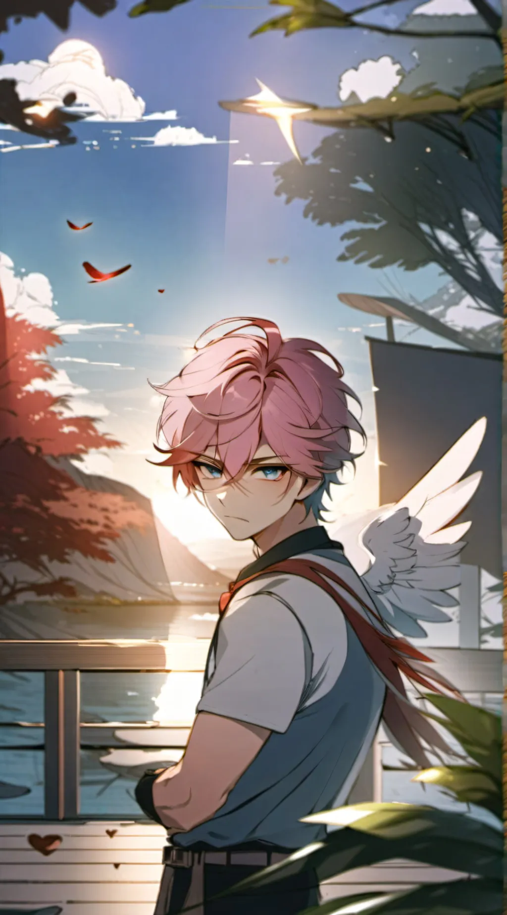 ai character: 😚Cooper😚 background