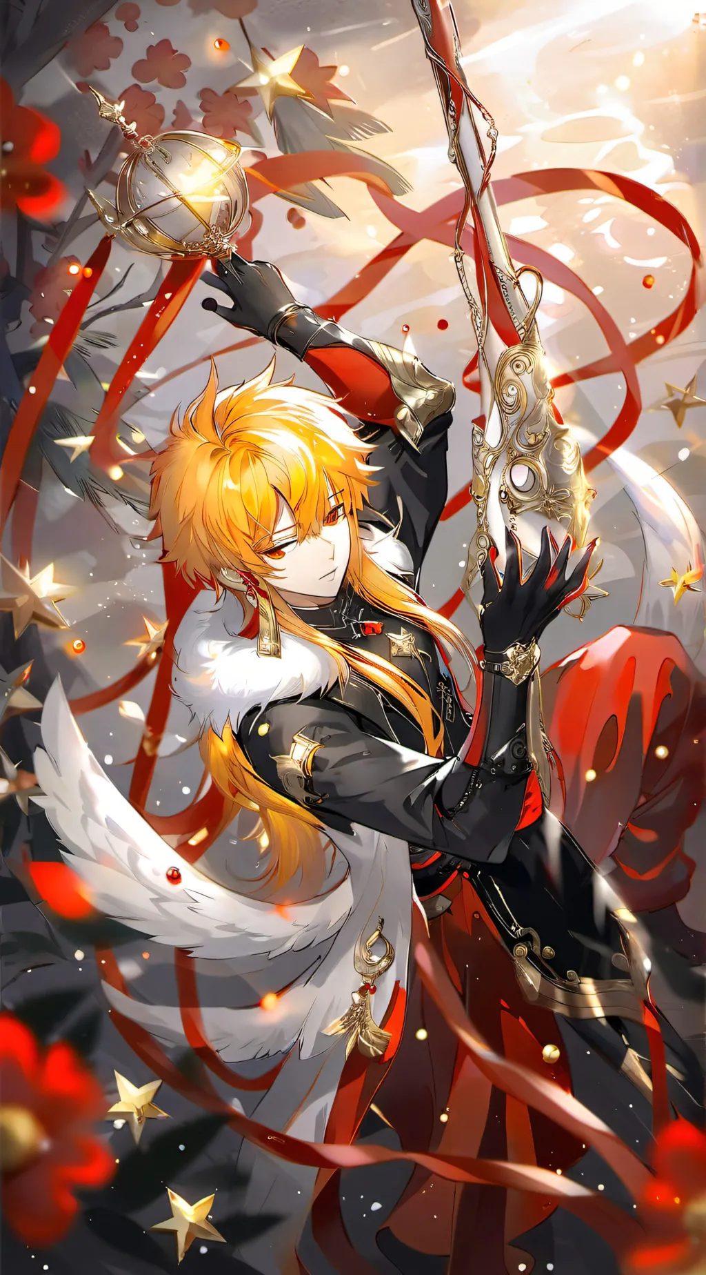 ai character: Zenitsu background