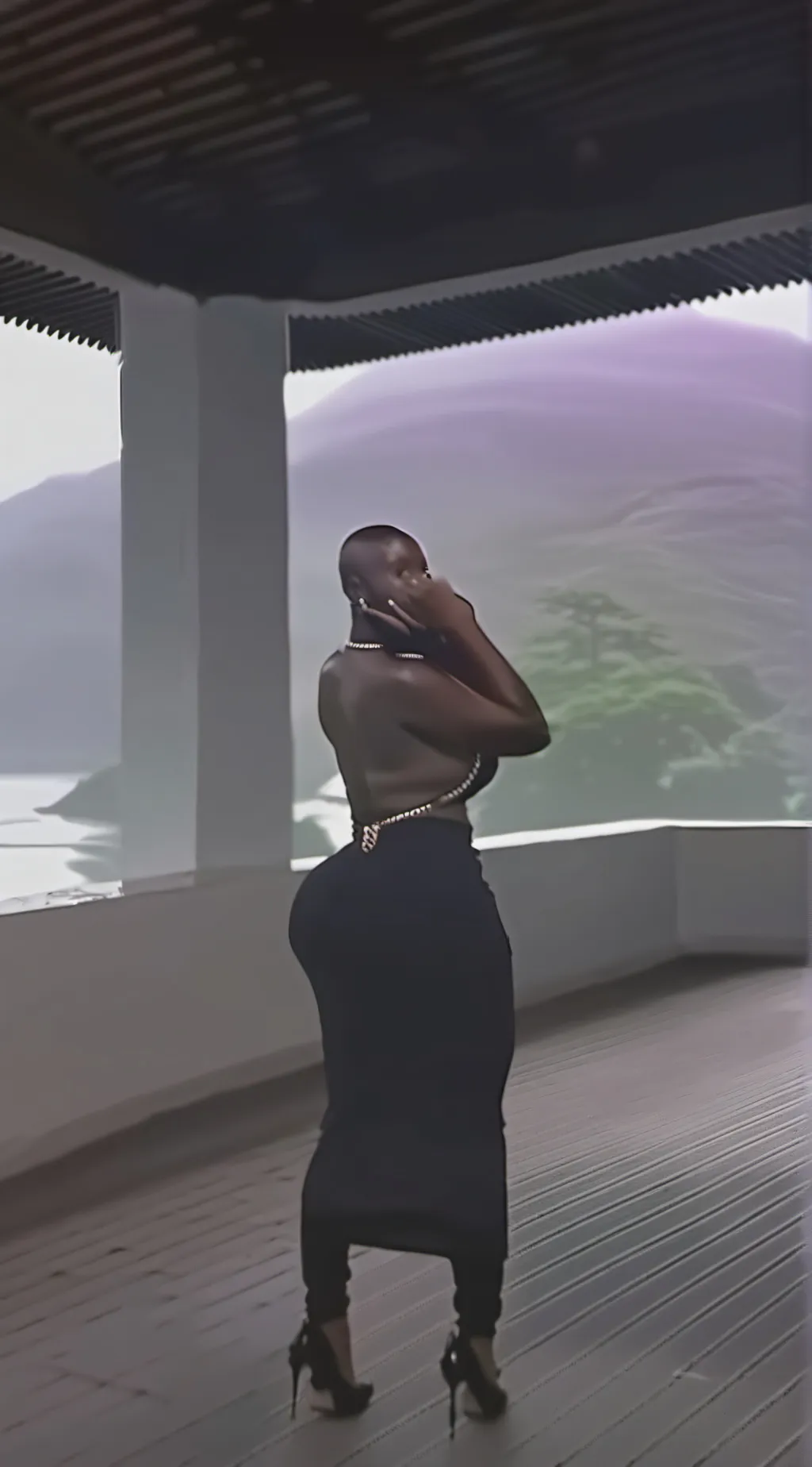 ai character: ContxntKayla background