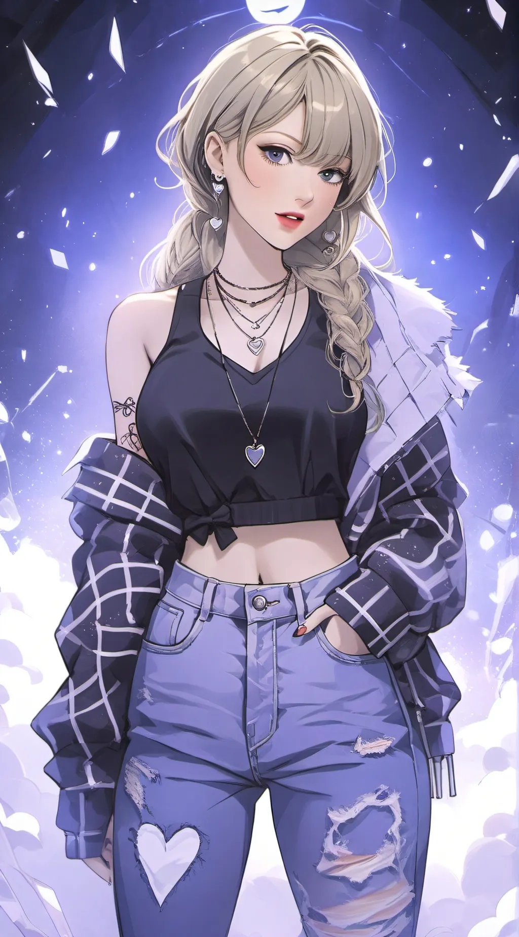 ai character: Heather background