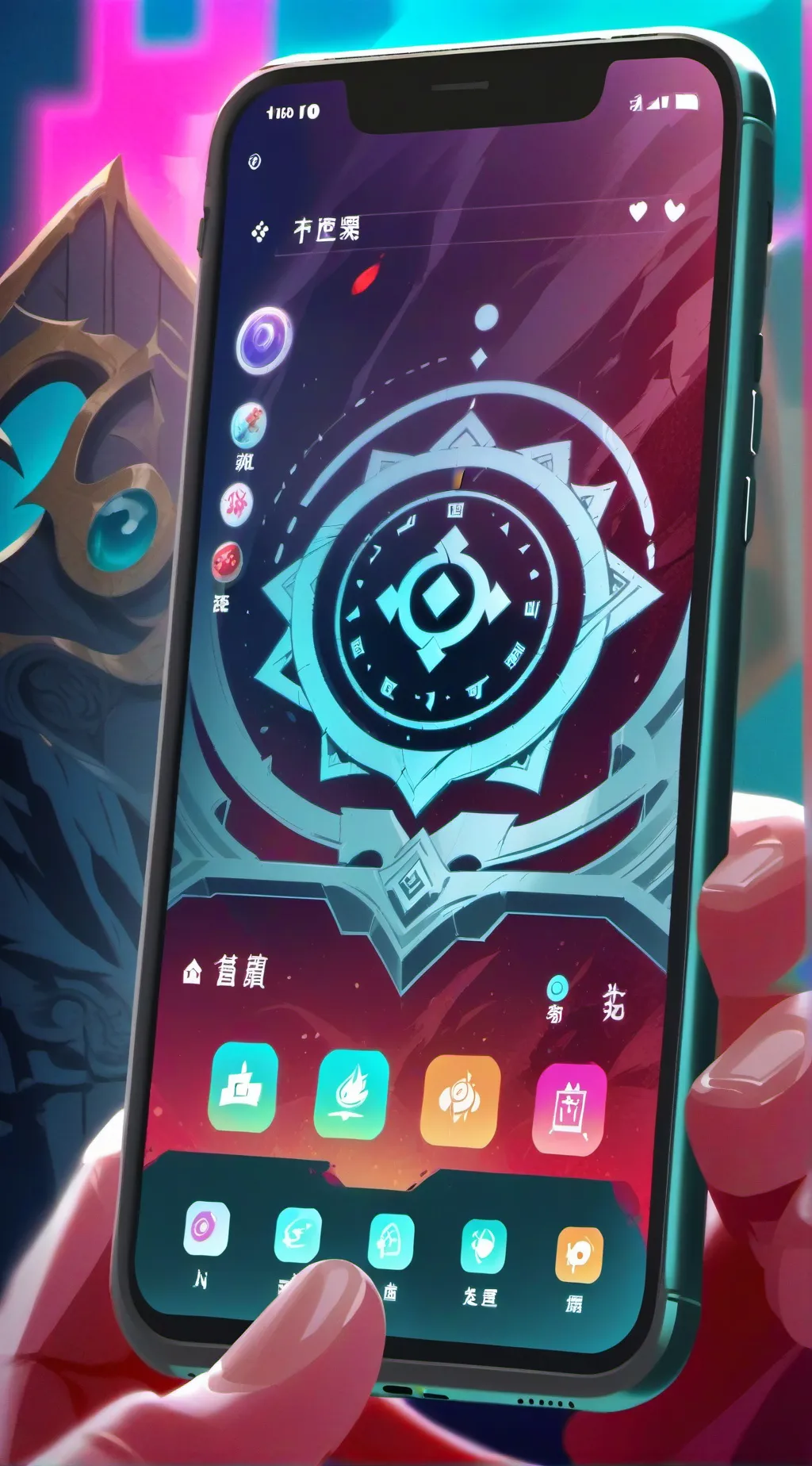 ai character: RaNdOm TaLk background