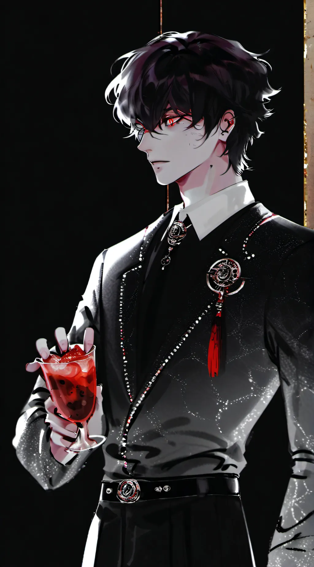 ai character: •○°𝔏𝔞𝔫𝔠𝔢°○• background