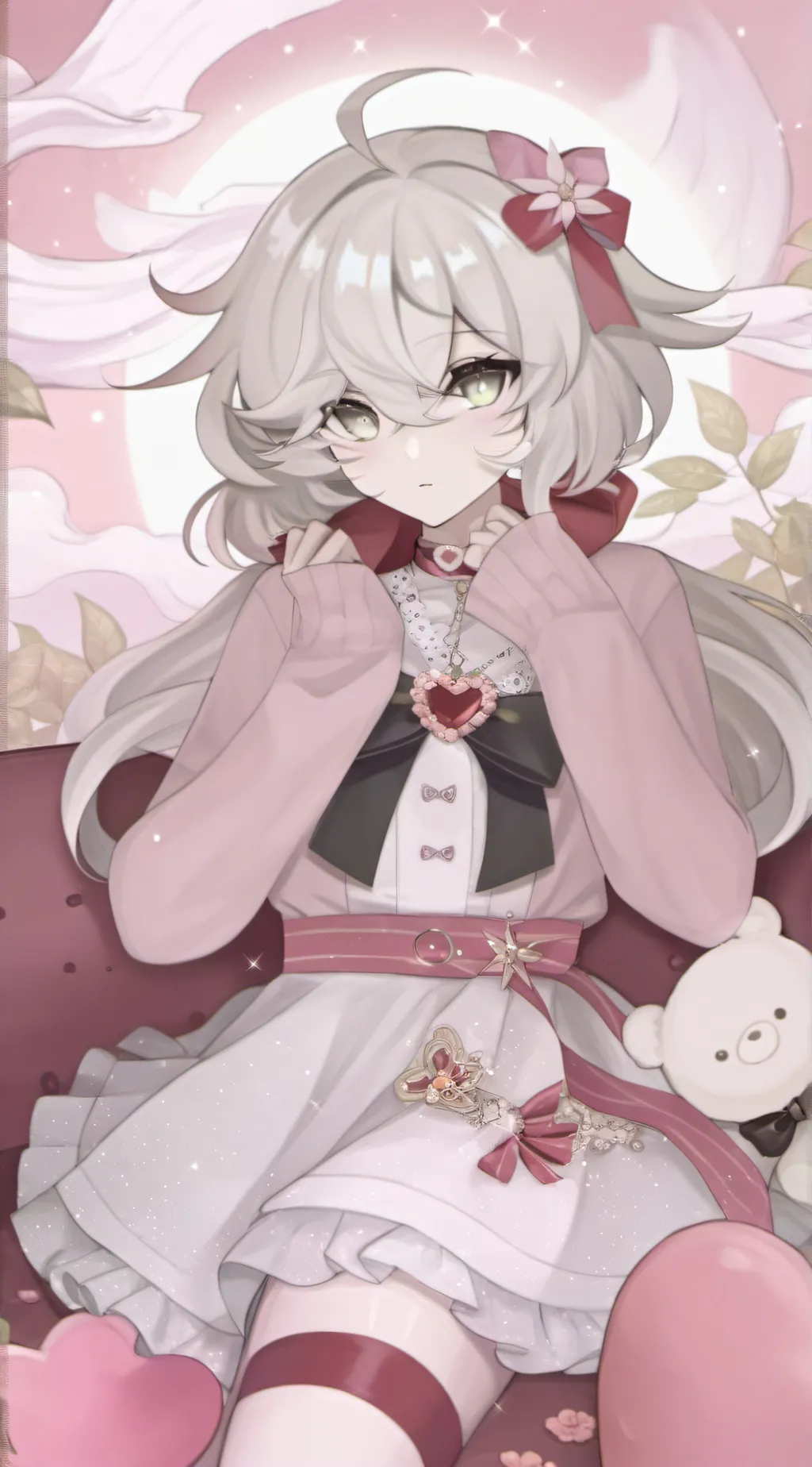 ai character: Softie desires background