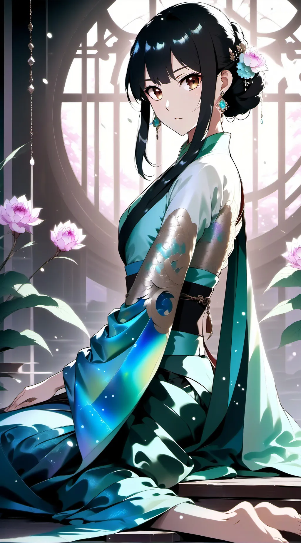 ai character: siren  background