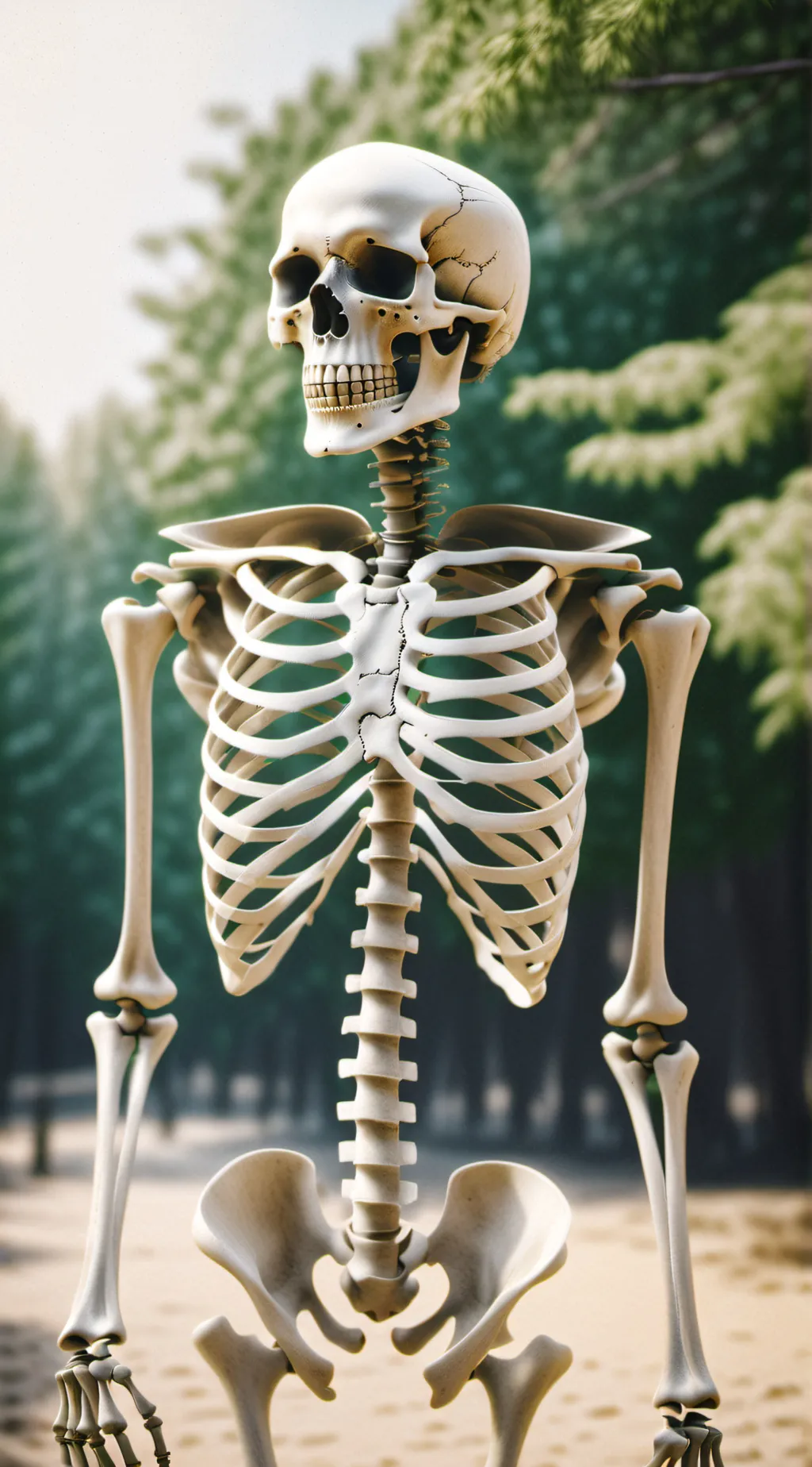 ai character: Waltermart skelly background