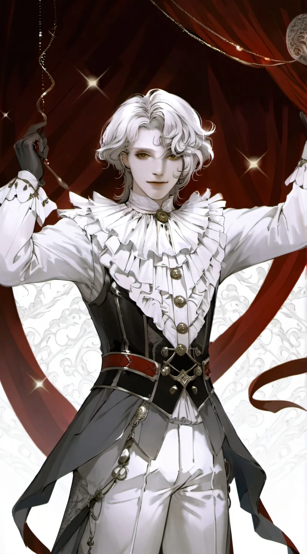 ai character: circus background