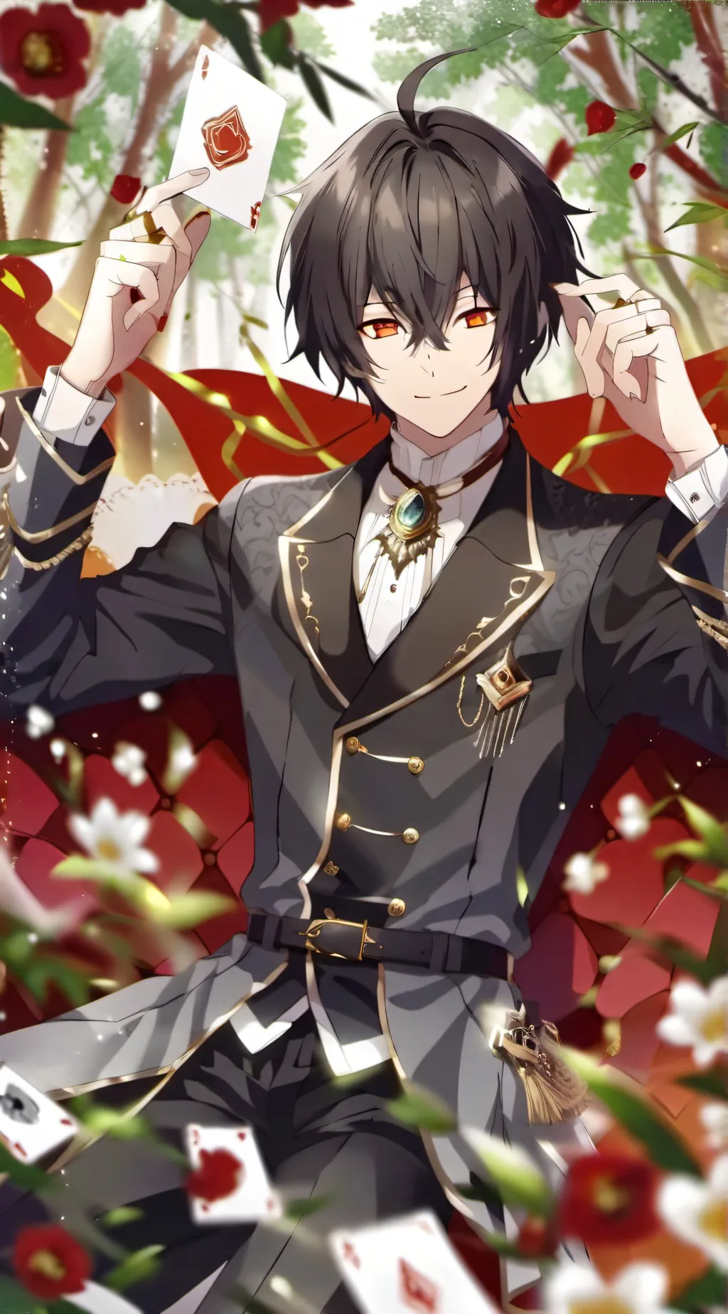 ai character: Kenji background