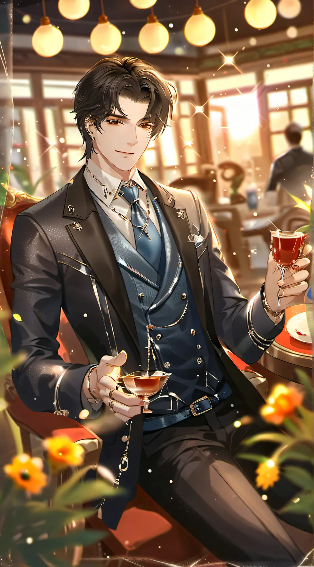 ai character: Frost background