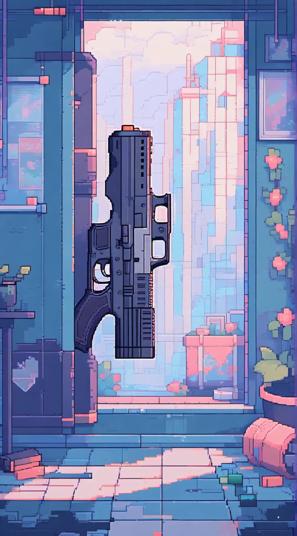 ai character: MP 40 background