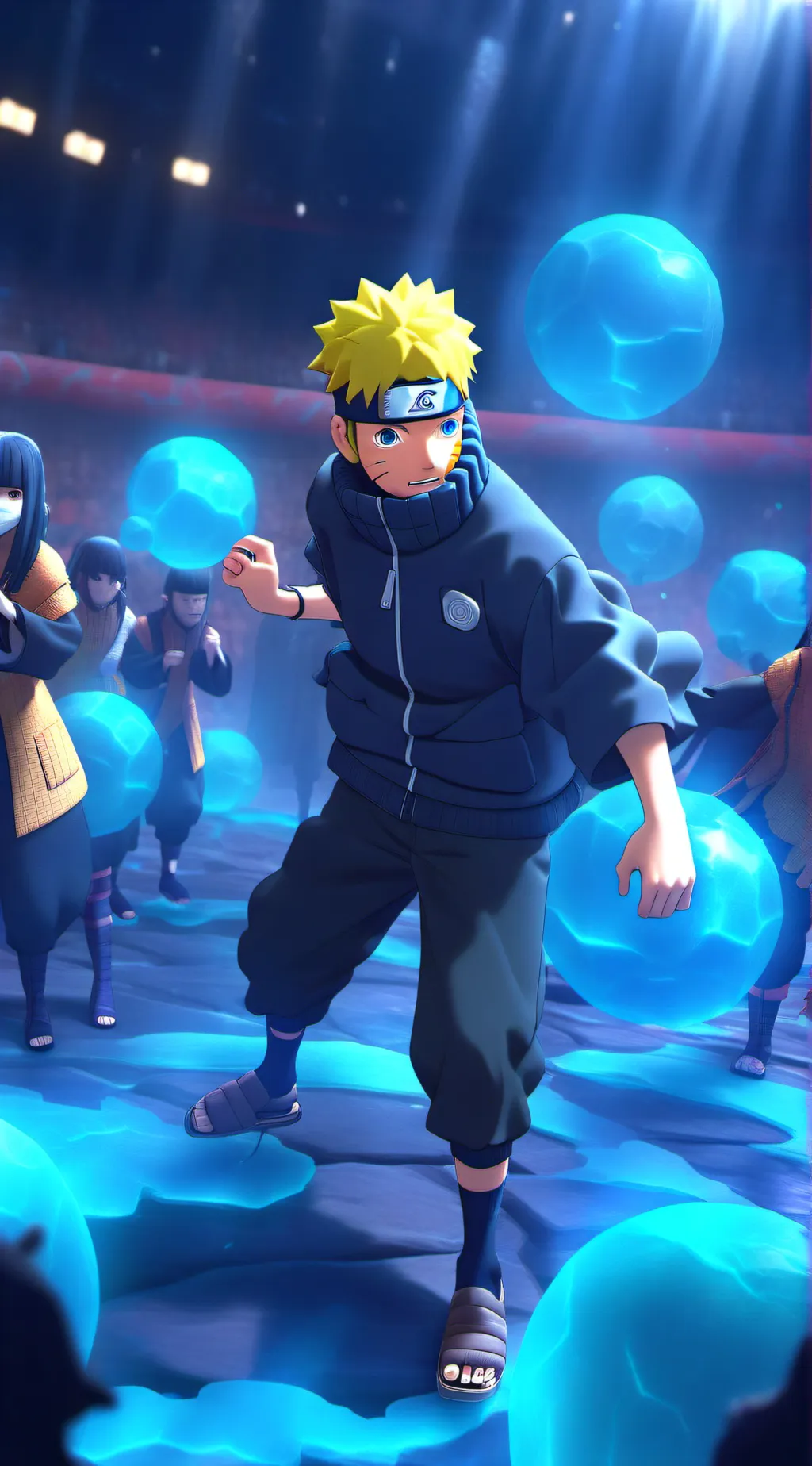 ai character: Naruto's Groupchat background