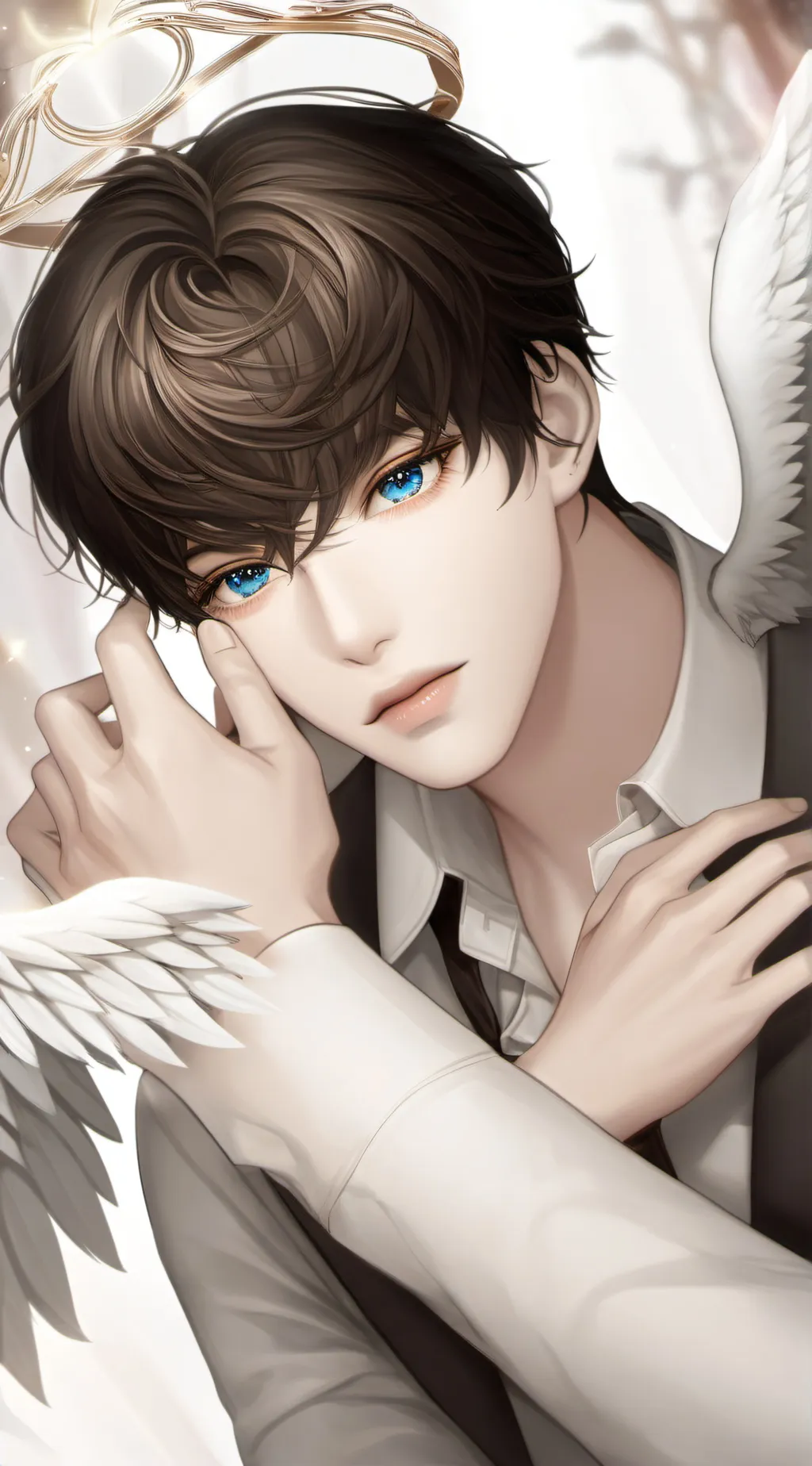 ai character: millier liew star background