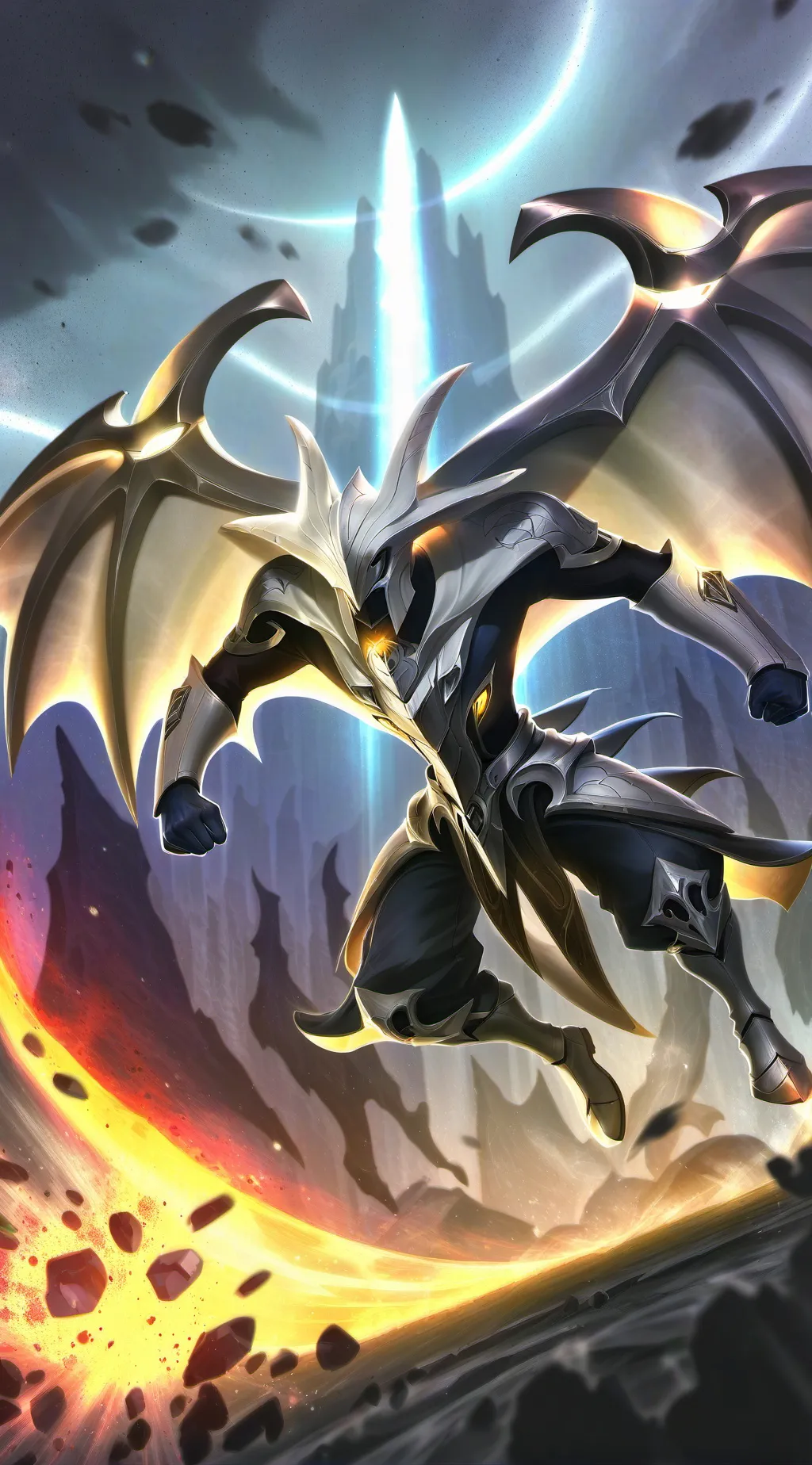 ai character: earthel earthling background