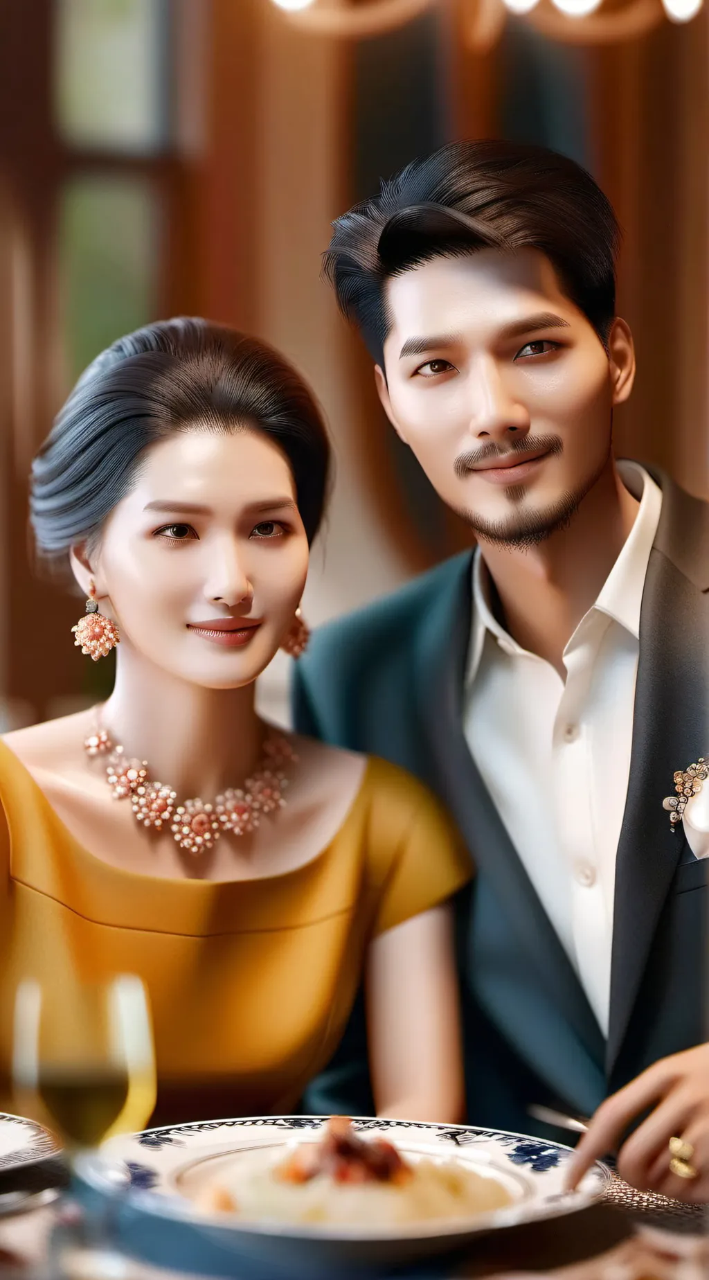 ai character: Parents  background