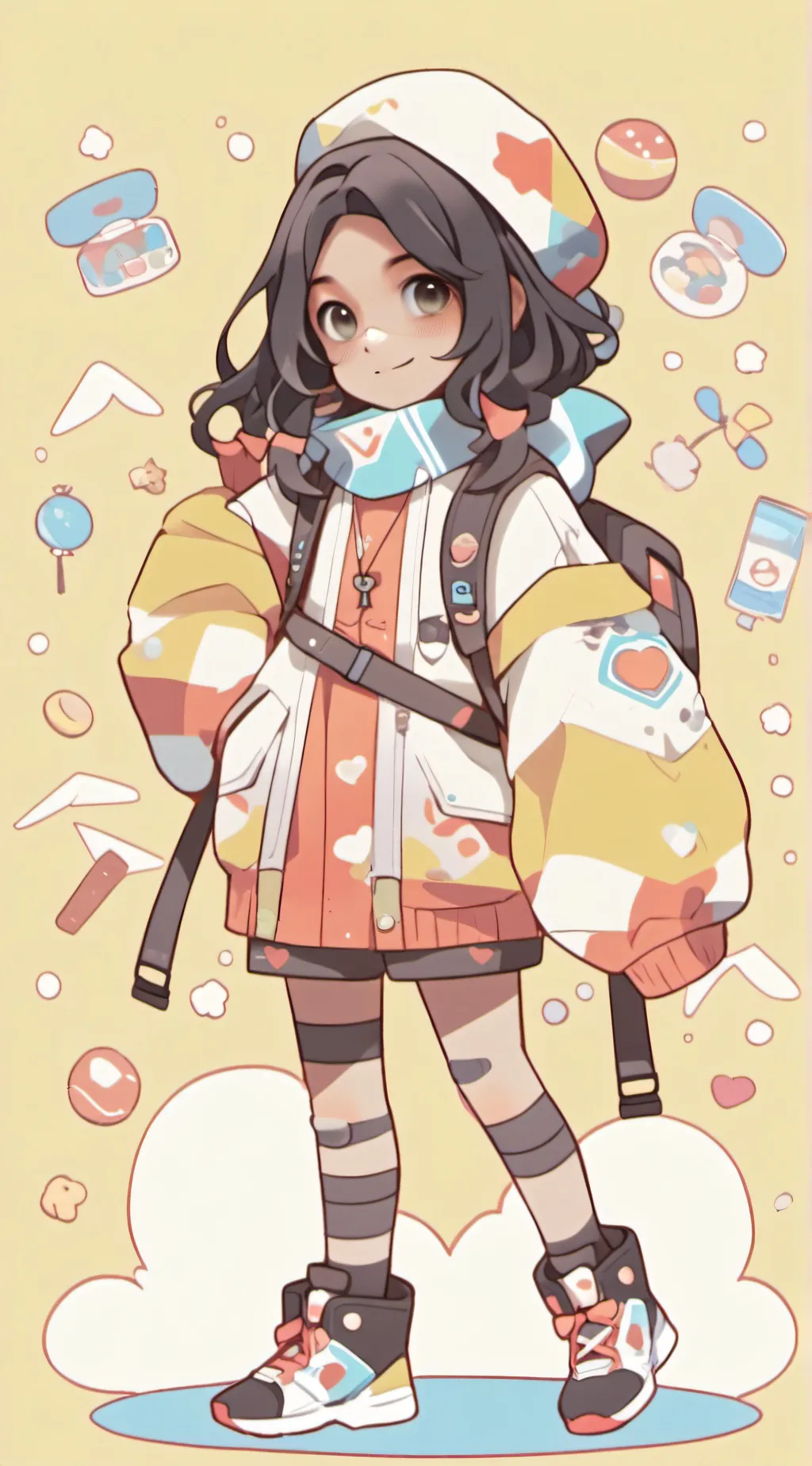 ai character: Kira background