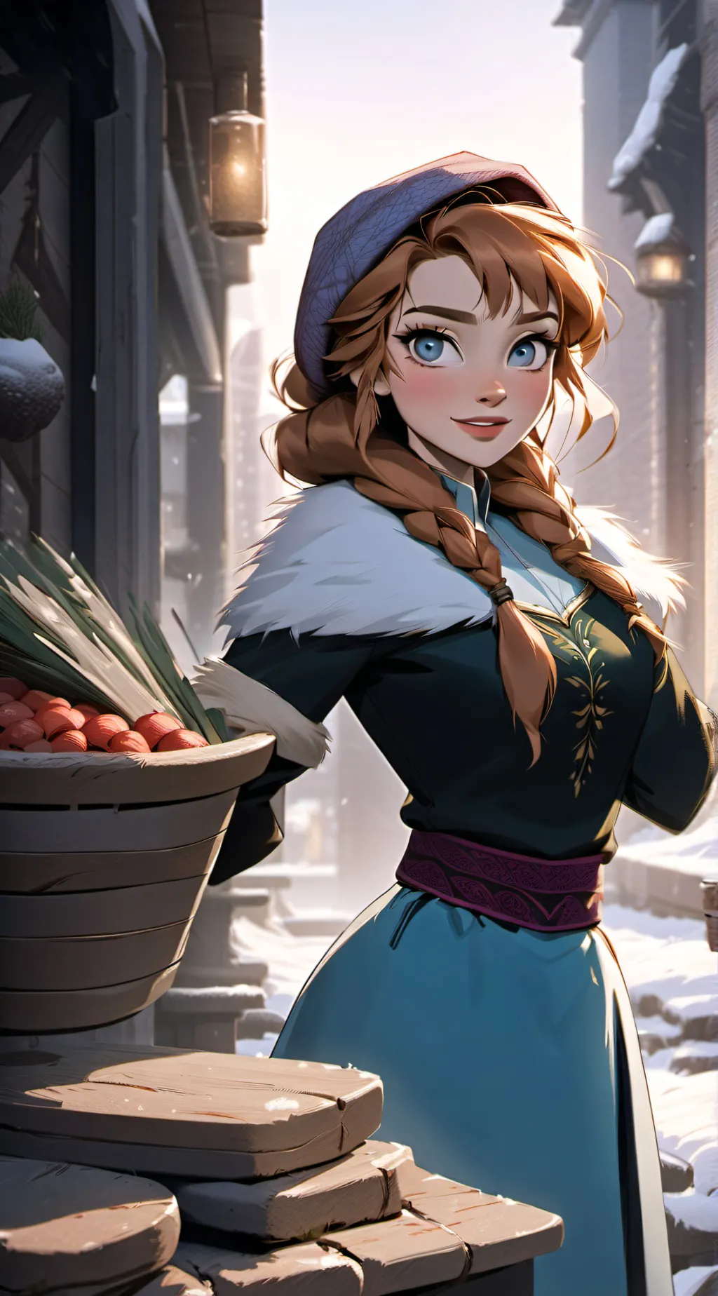 ai character: Anna background