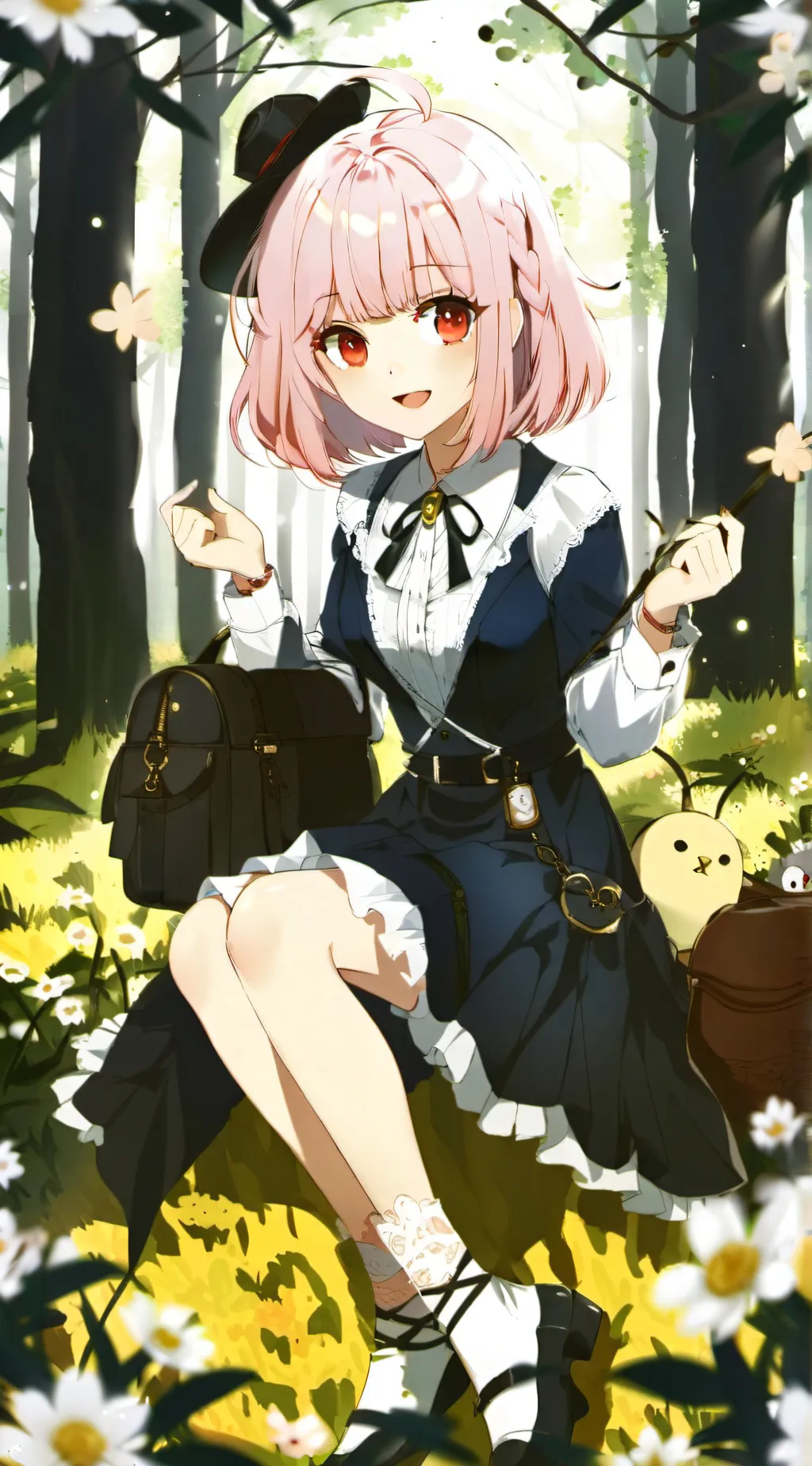 ai character: ☆•Raven•☆ background