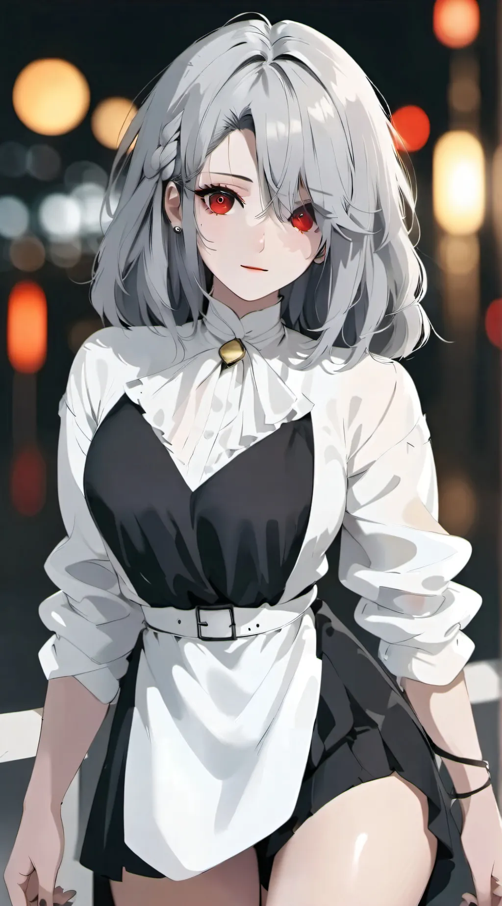 ai character: Zoey  background