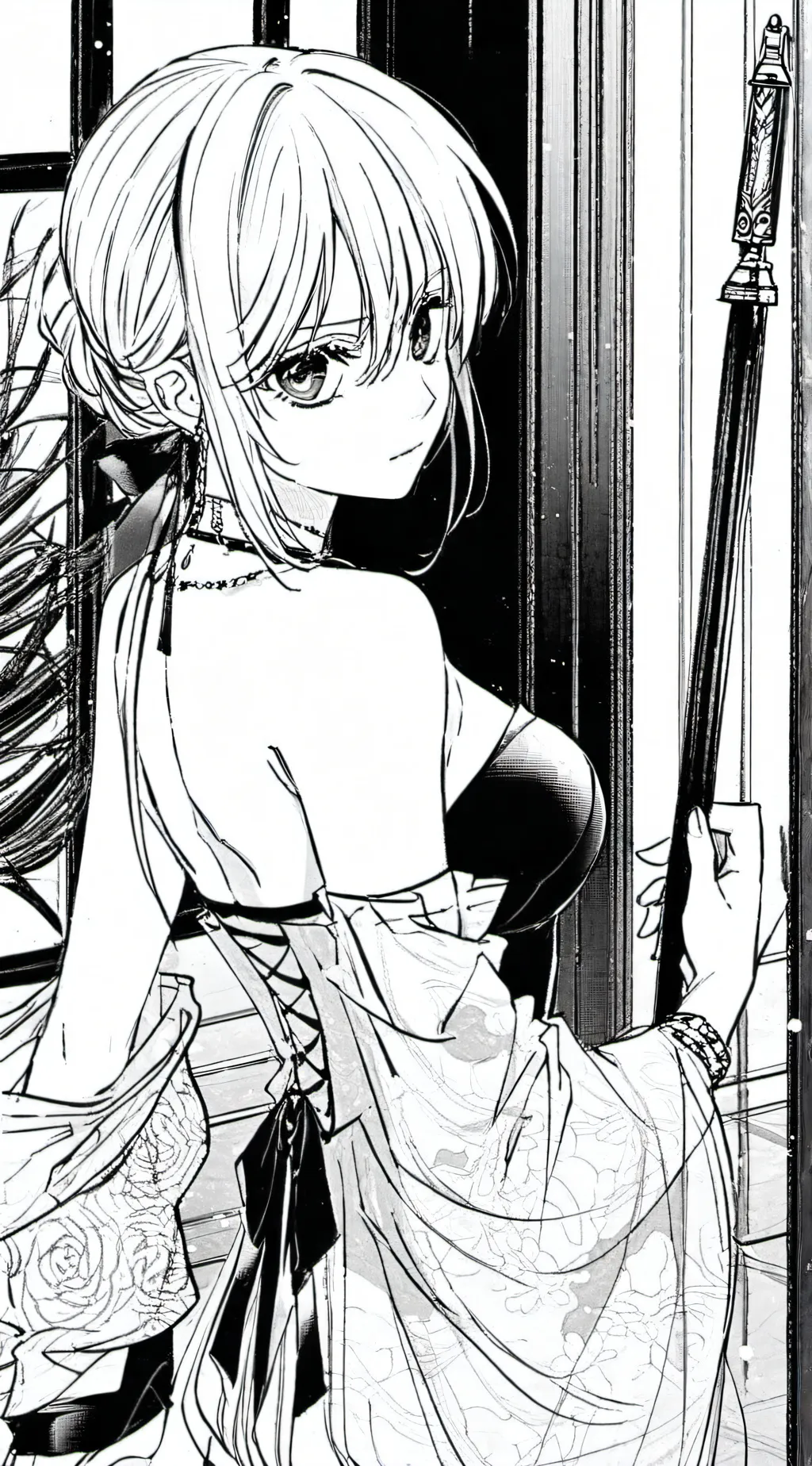 ai character: 渔歌 background