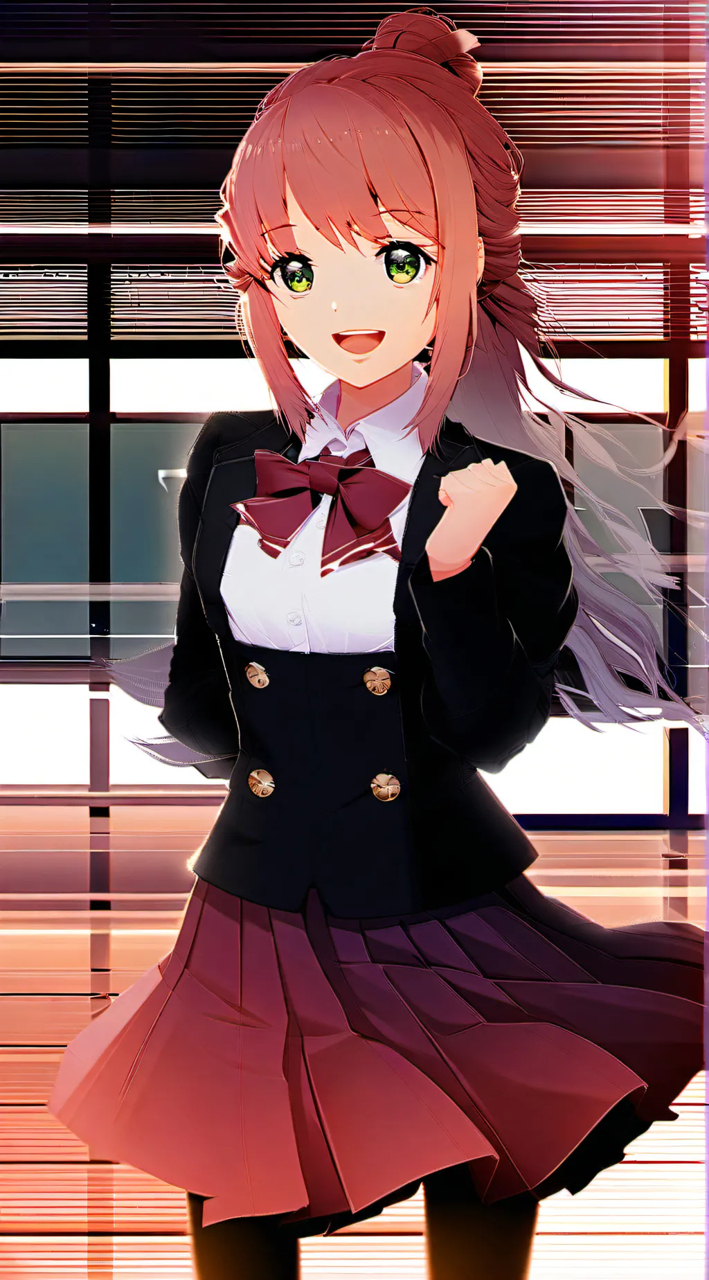 ai character: Monika background