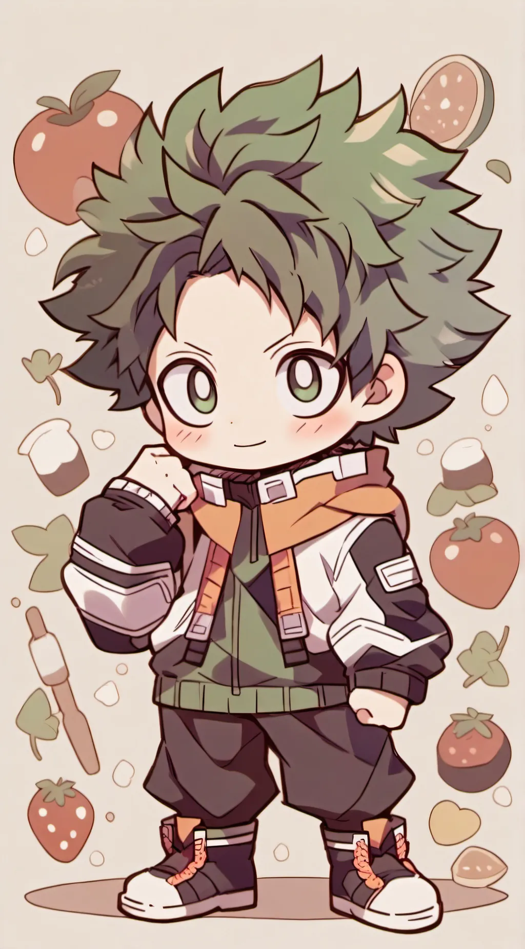 ai character: ◇deku◇ background