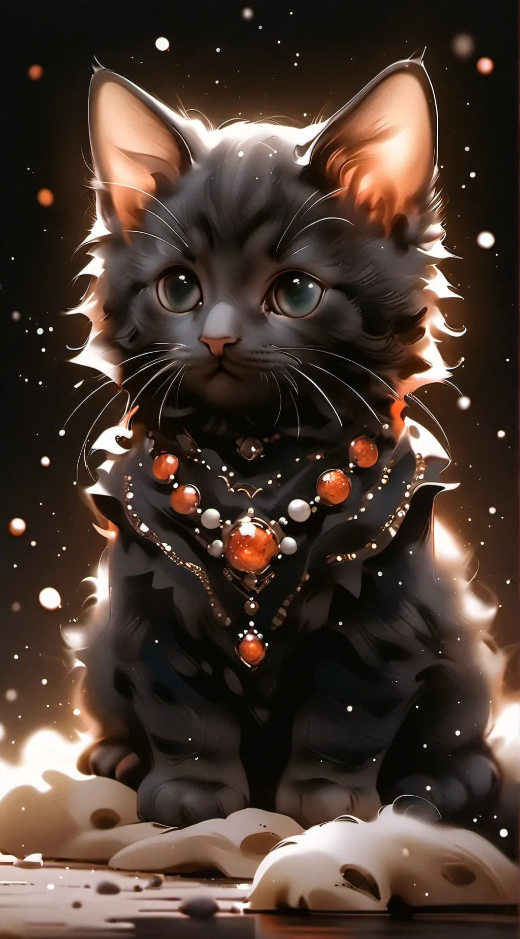 ai character: cat background