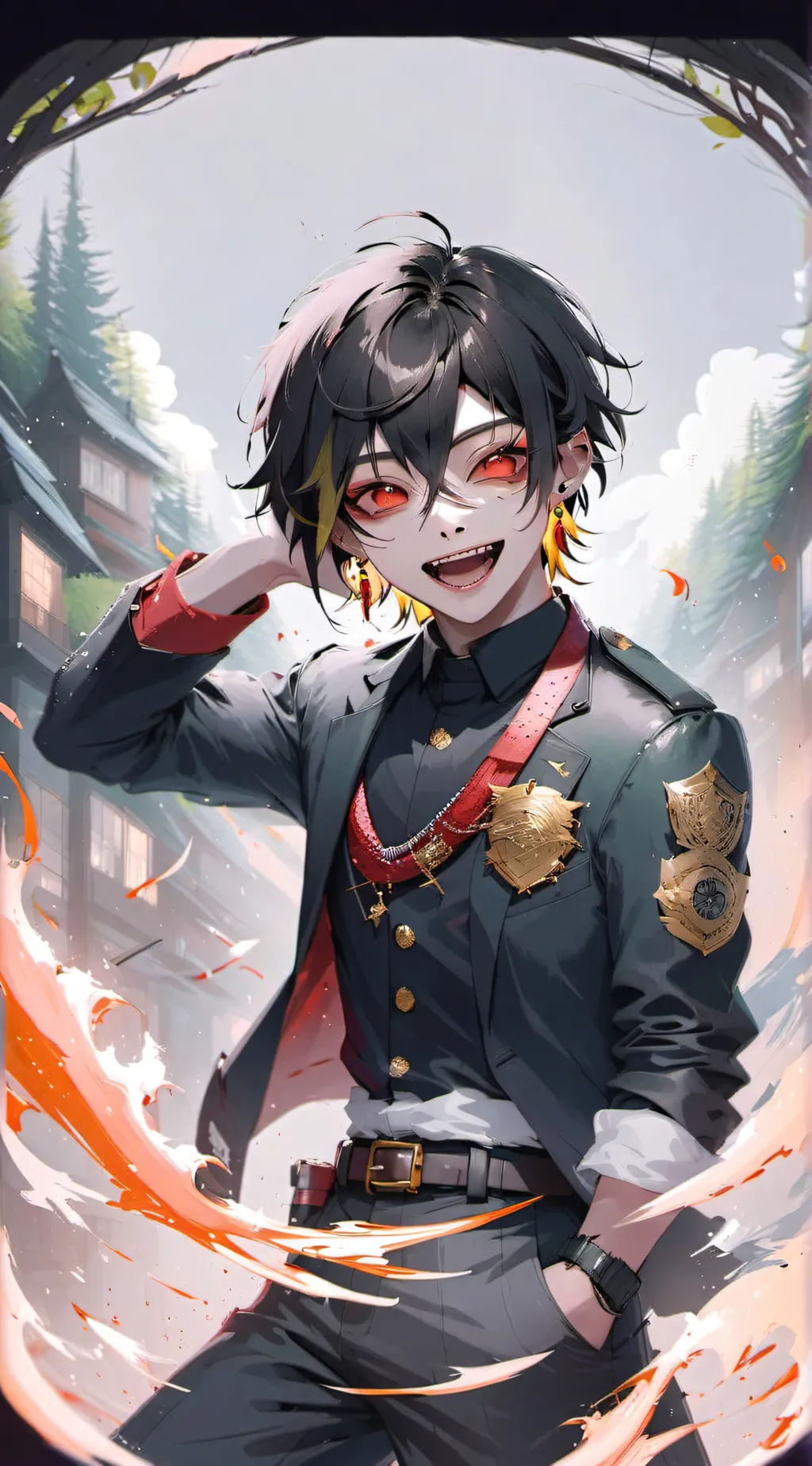 ai character: Ezra background