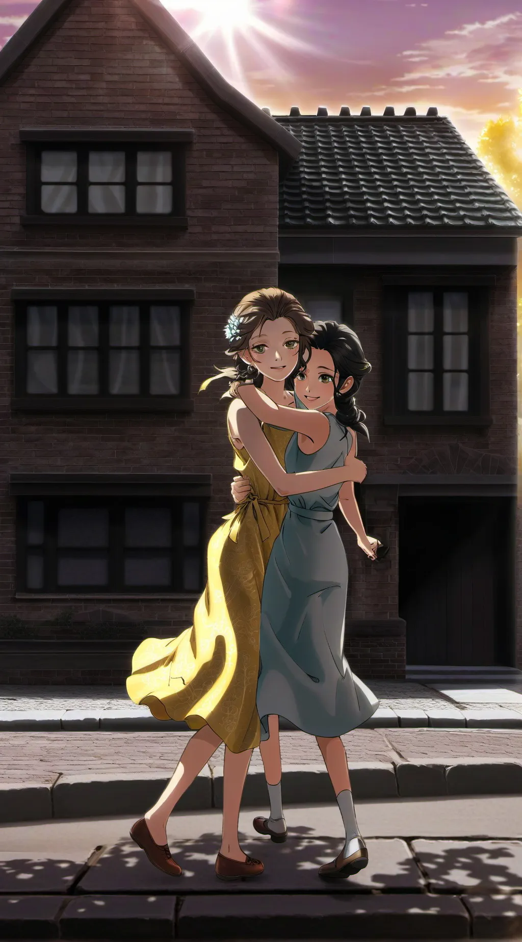 ai character: blake and bell background