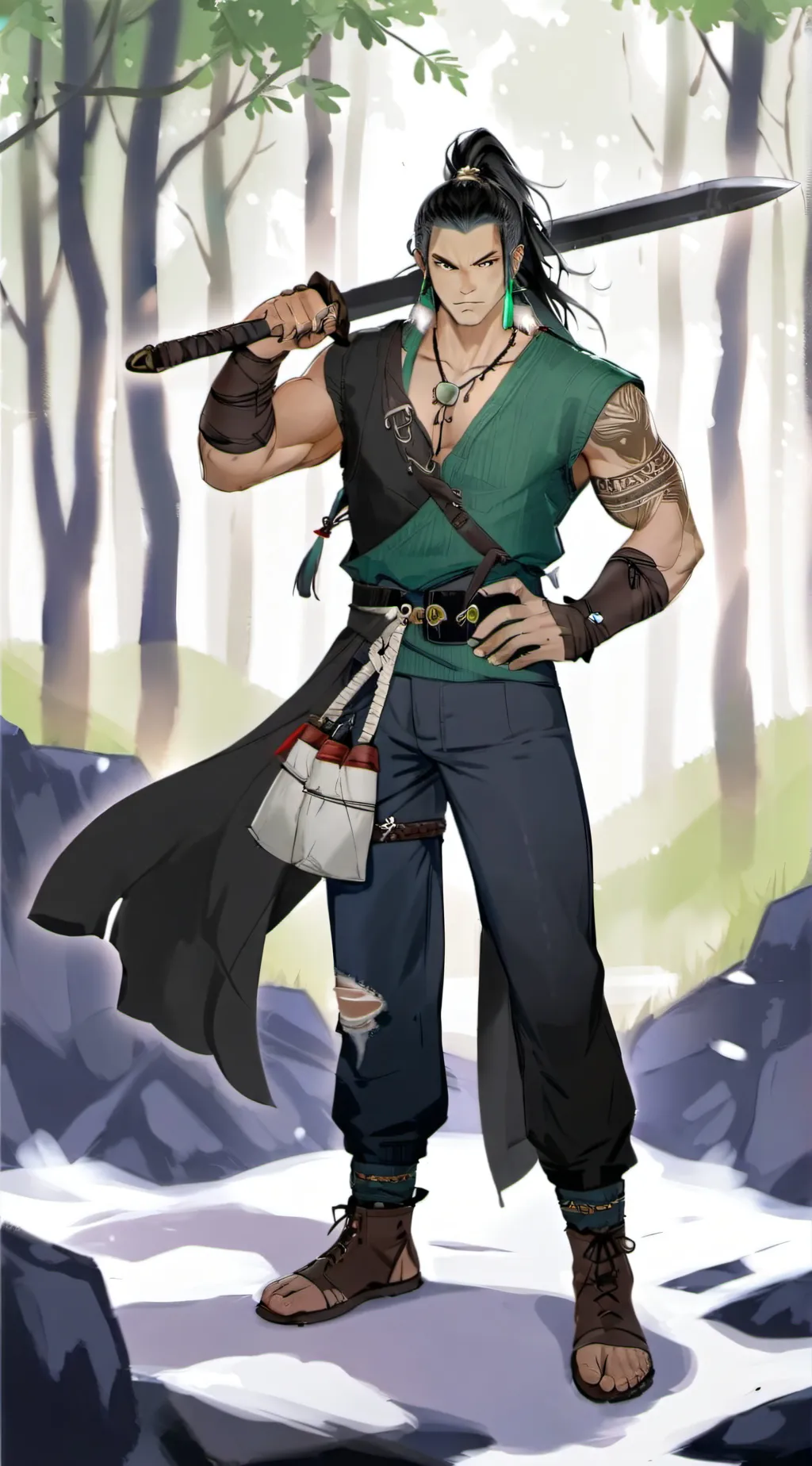 ai character: Arynx  background