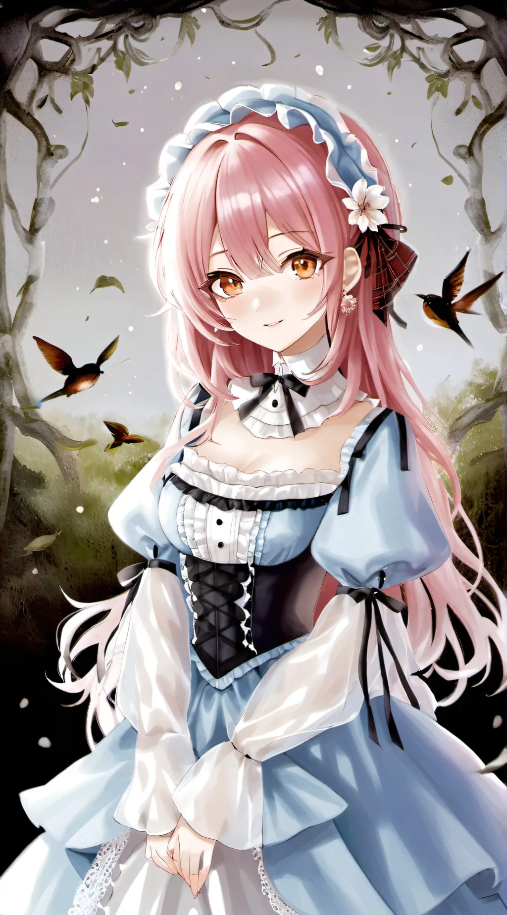 ai character: Selena background