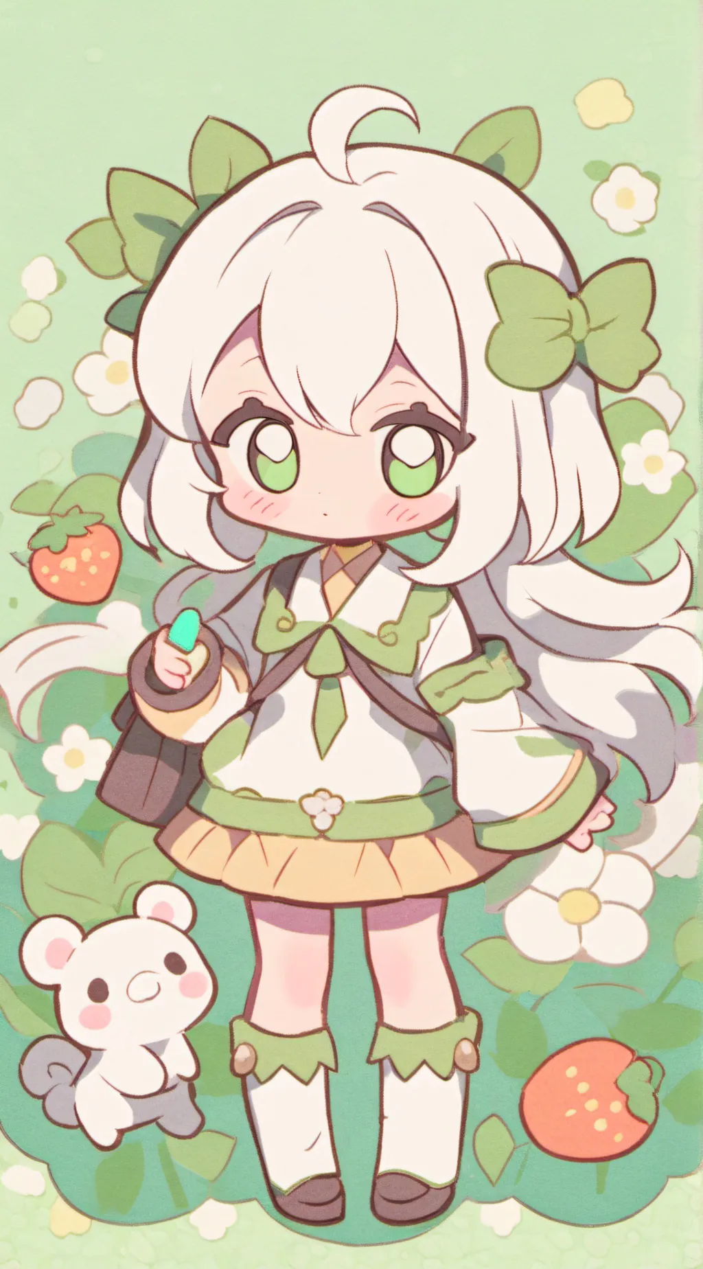 ai character: Ariana background