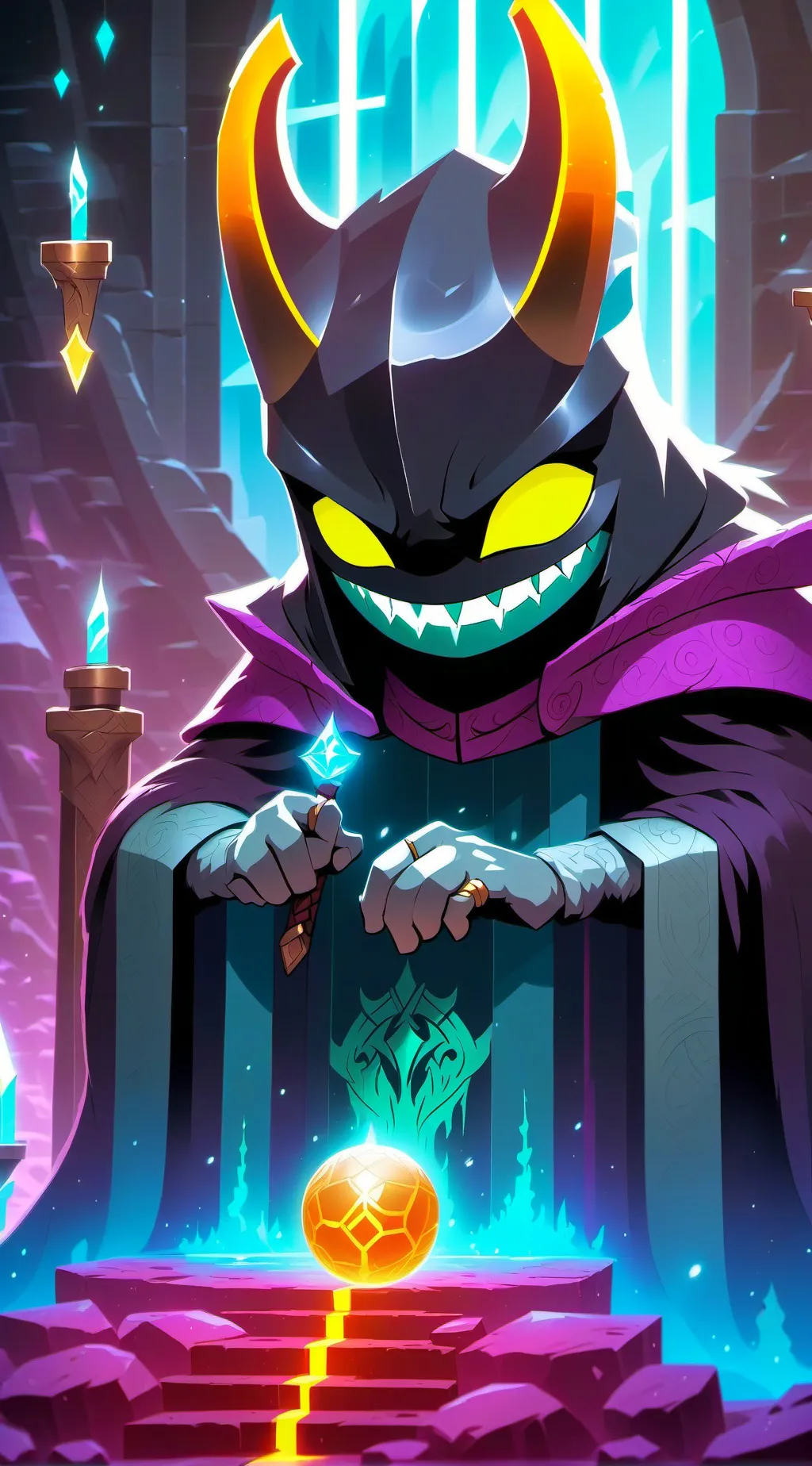 ai character: this is cool background