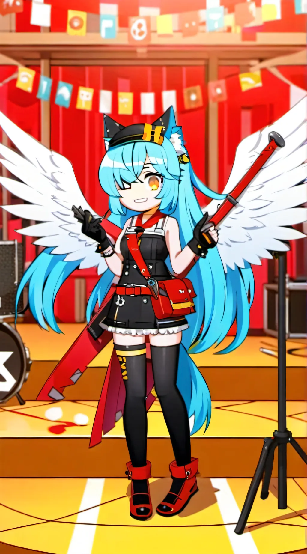 ai character: Aria background