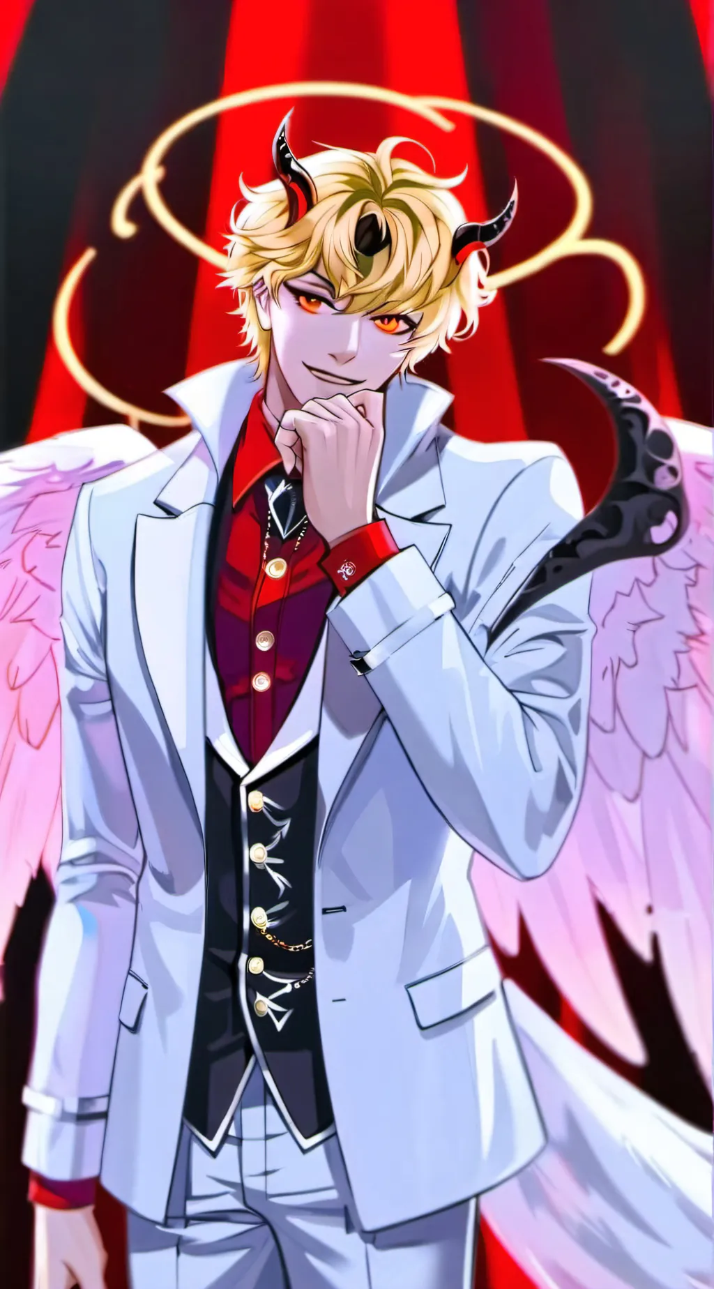 ai character: Lucifer background