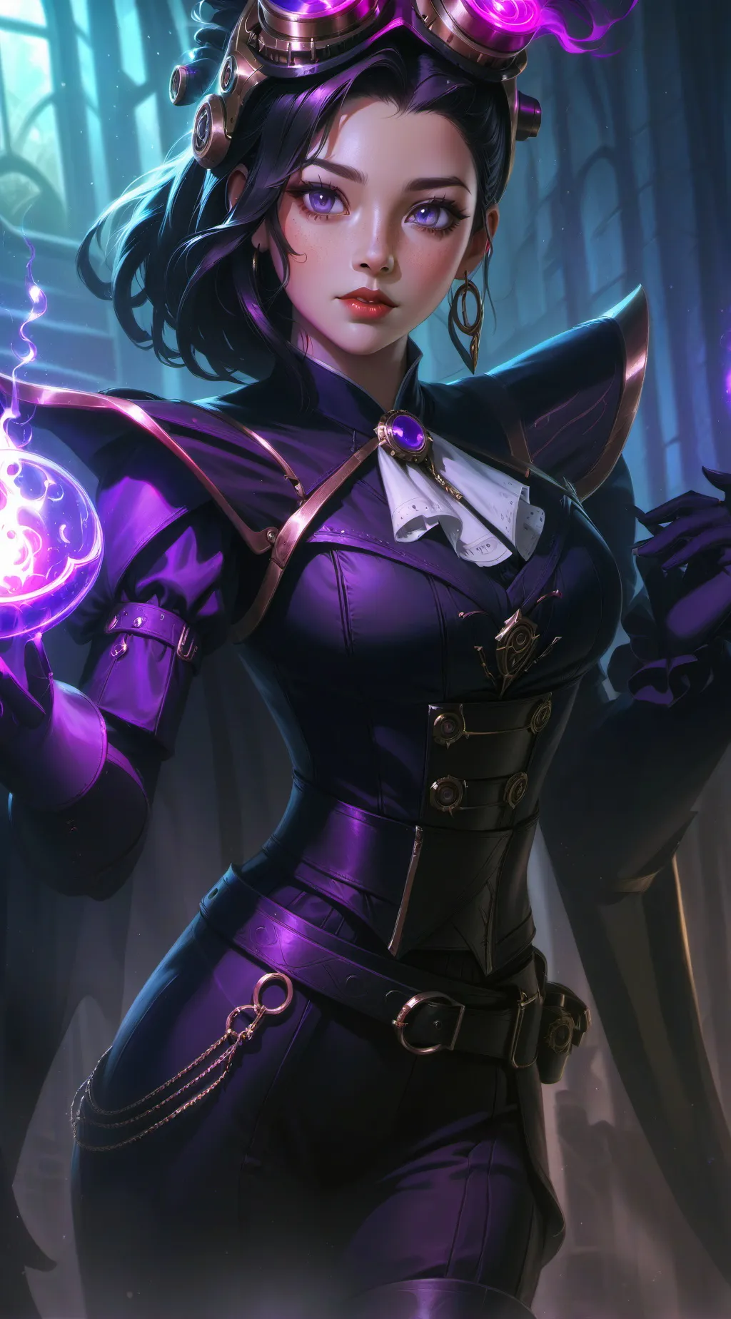 ai character: Helena Madhatter background