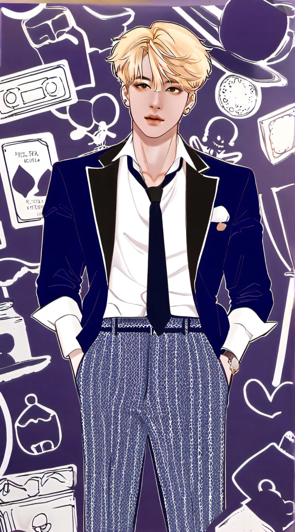 ai character: Chris background