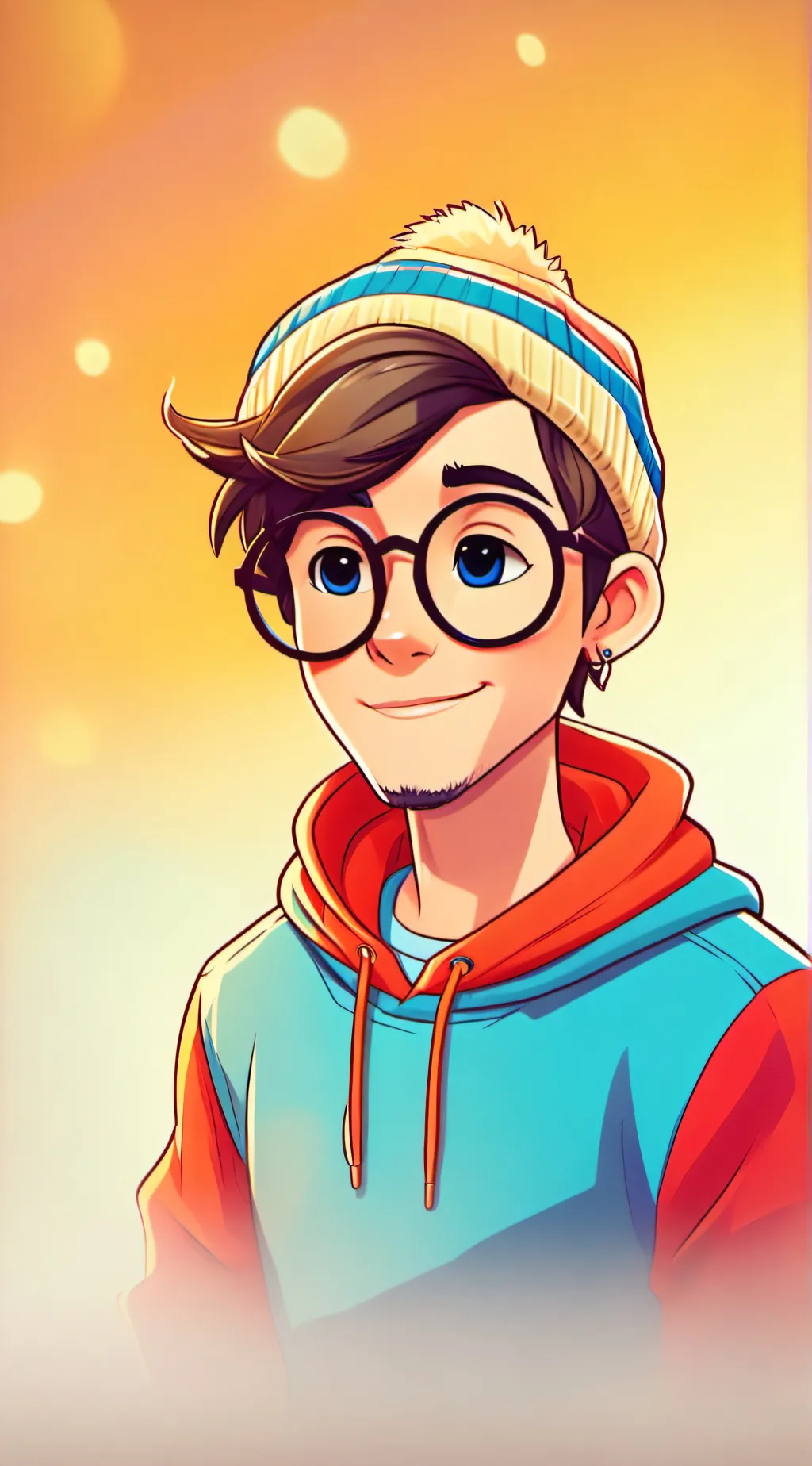 ai character: FGTeeV  background