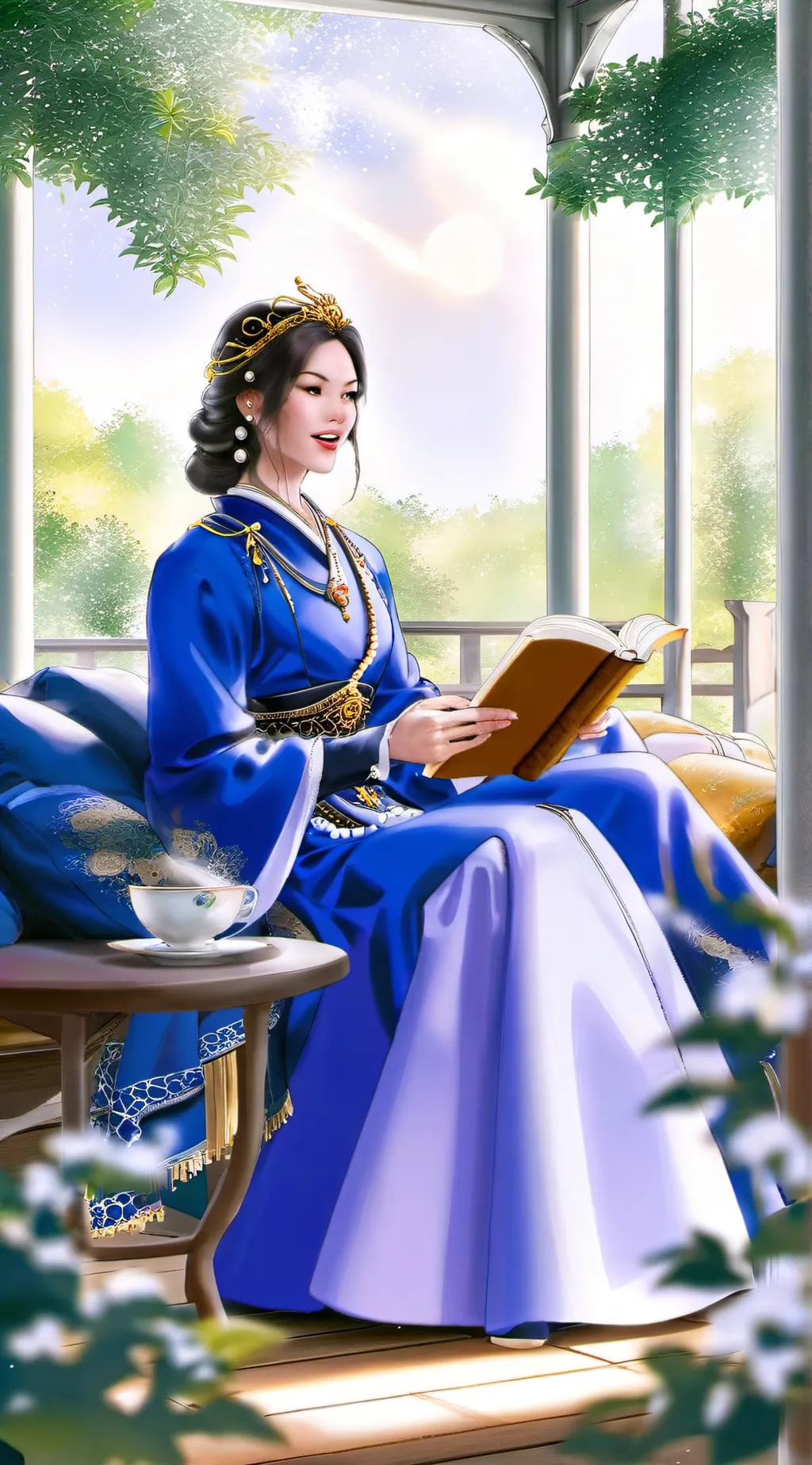 ai character: Tam Yim Sheng background