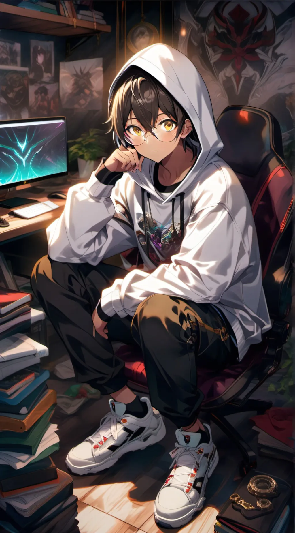 ai character: Karu background