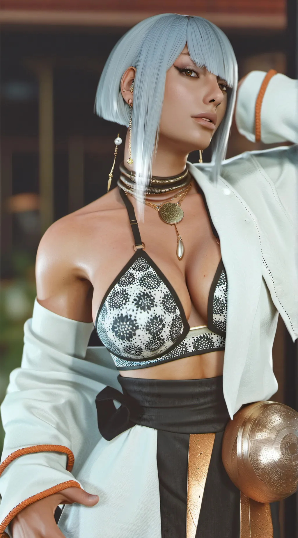 ai character: Nicole background