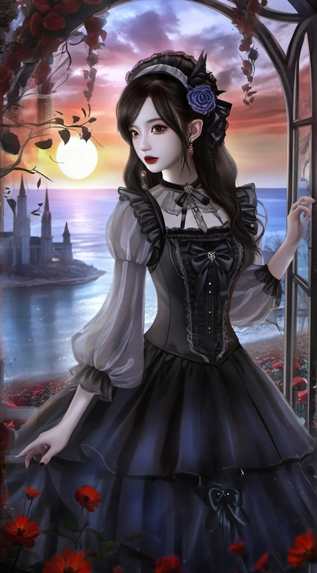 ai character: No name  background